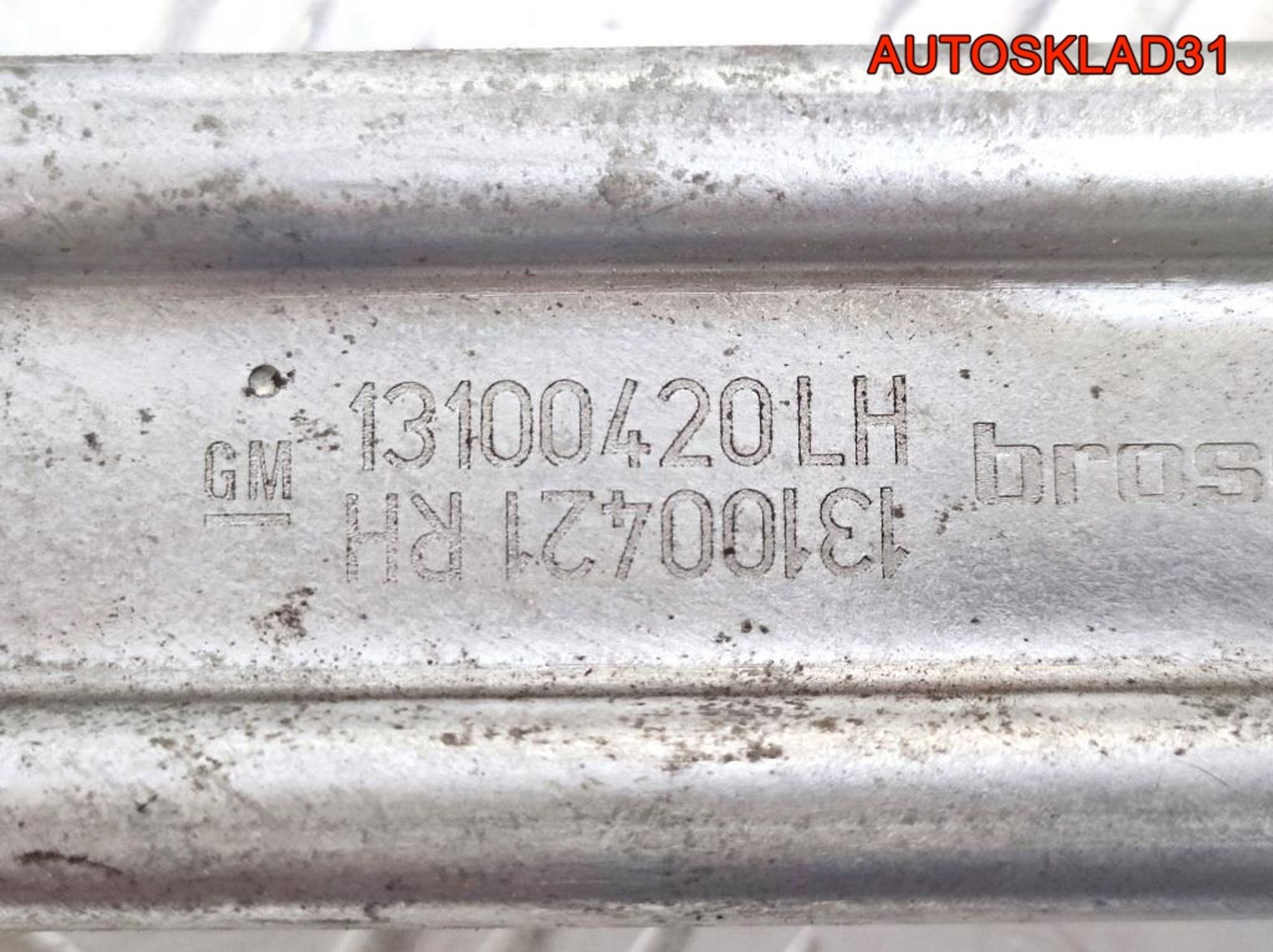 Стеклоподъемник задней левой Opel Astra H 13100420, 500 рублей, Дубовое