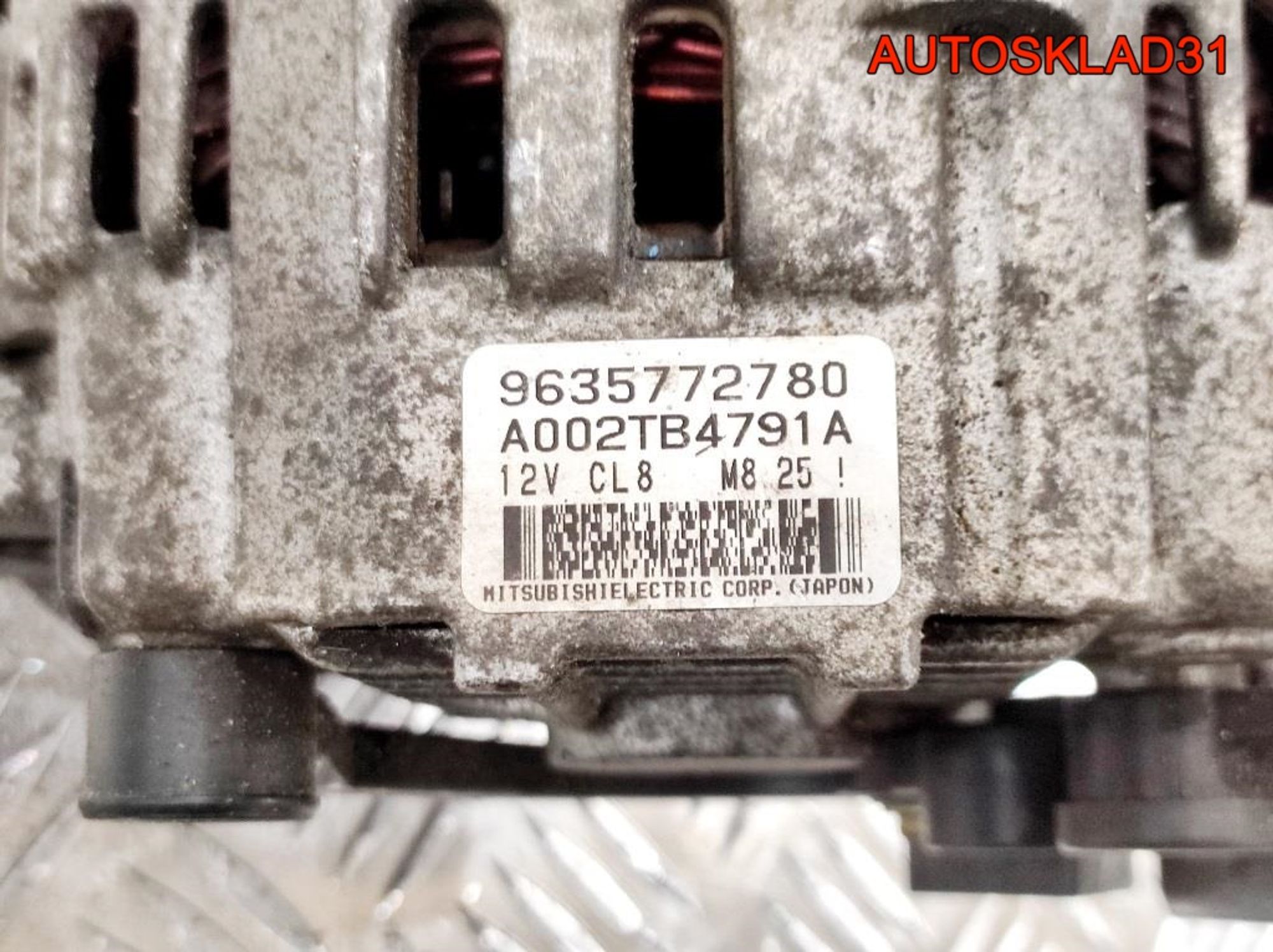 Генератор Peugeot 407 1,8 Бензин 9635772780 (Р), 6000 рублей, Дубовое