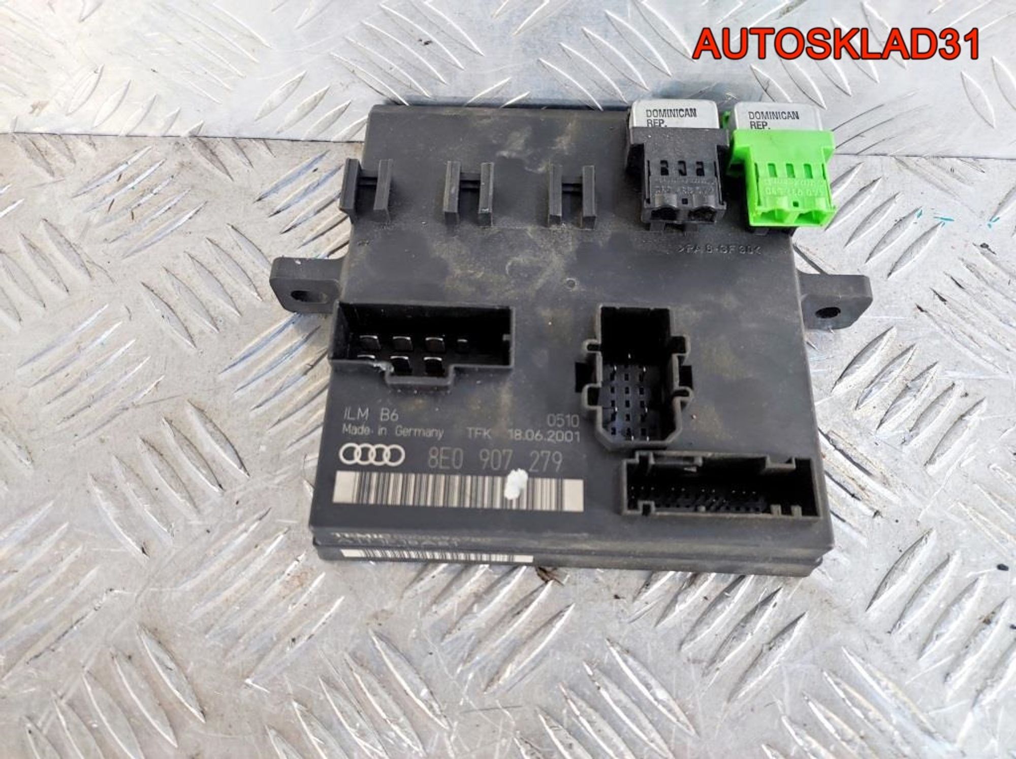 Блок комфорта Audi A4 B6 8E0907279, 5000 рублей, Дубовое