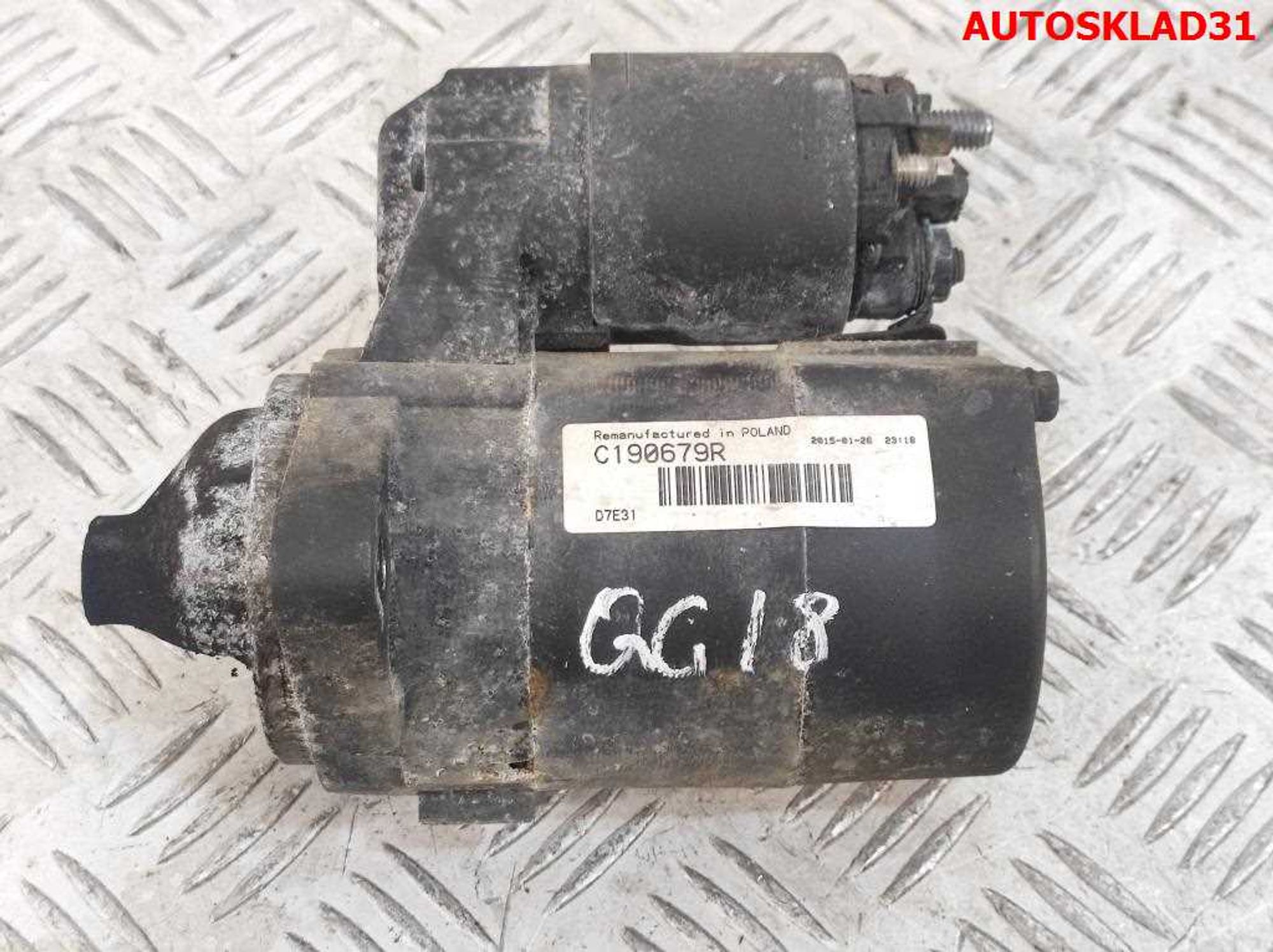 Стартер Nissan Almera N16 1,8 QG18 Бензин 458159, 3500 рублей, Дубовое