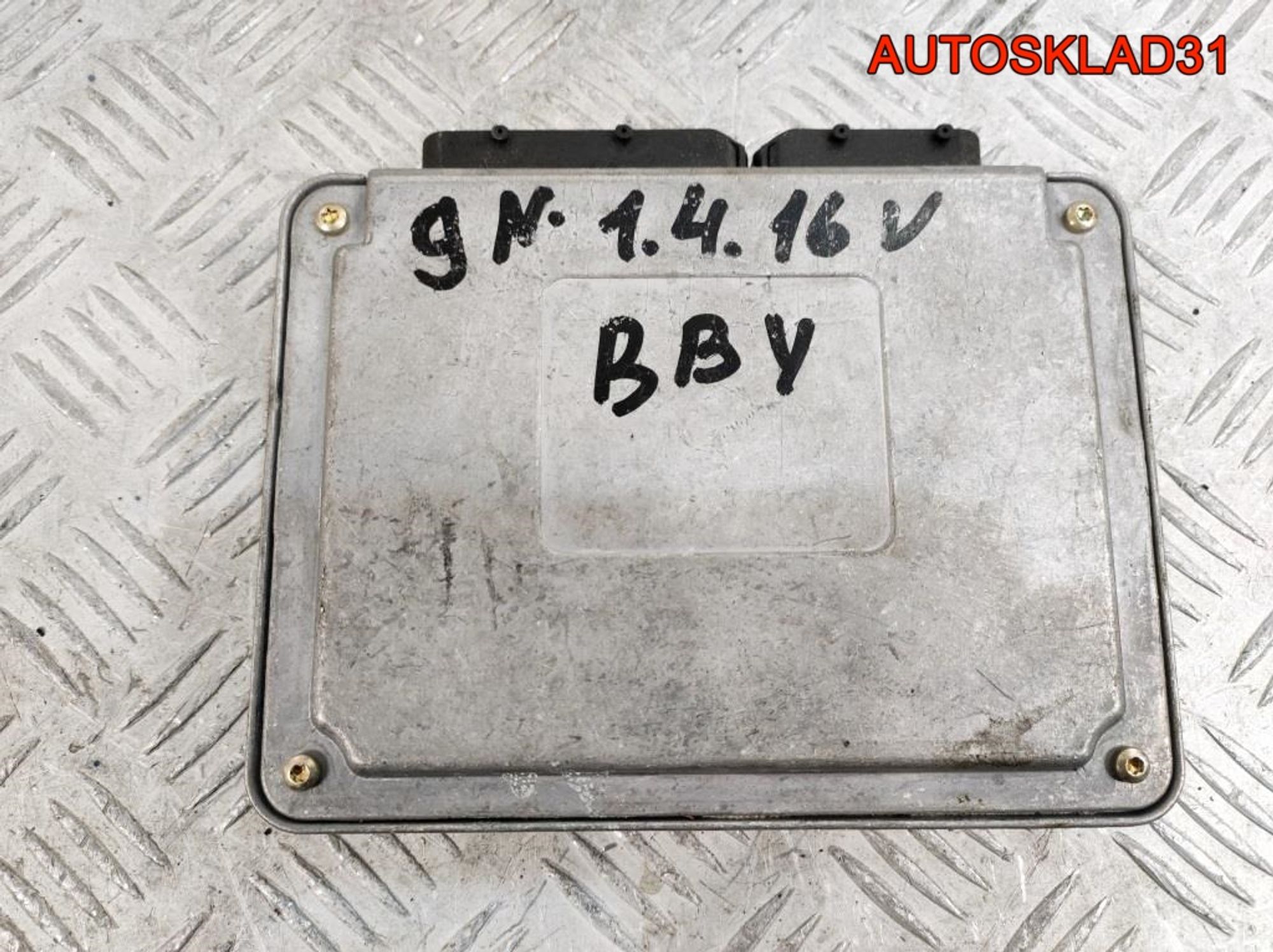 Блок ЭБУ VW Polo 1,4 BBY Бензин 036906034DD, 2500 рублей, Дубовое