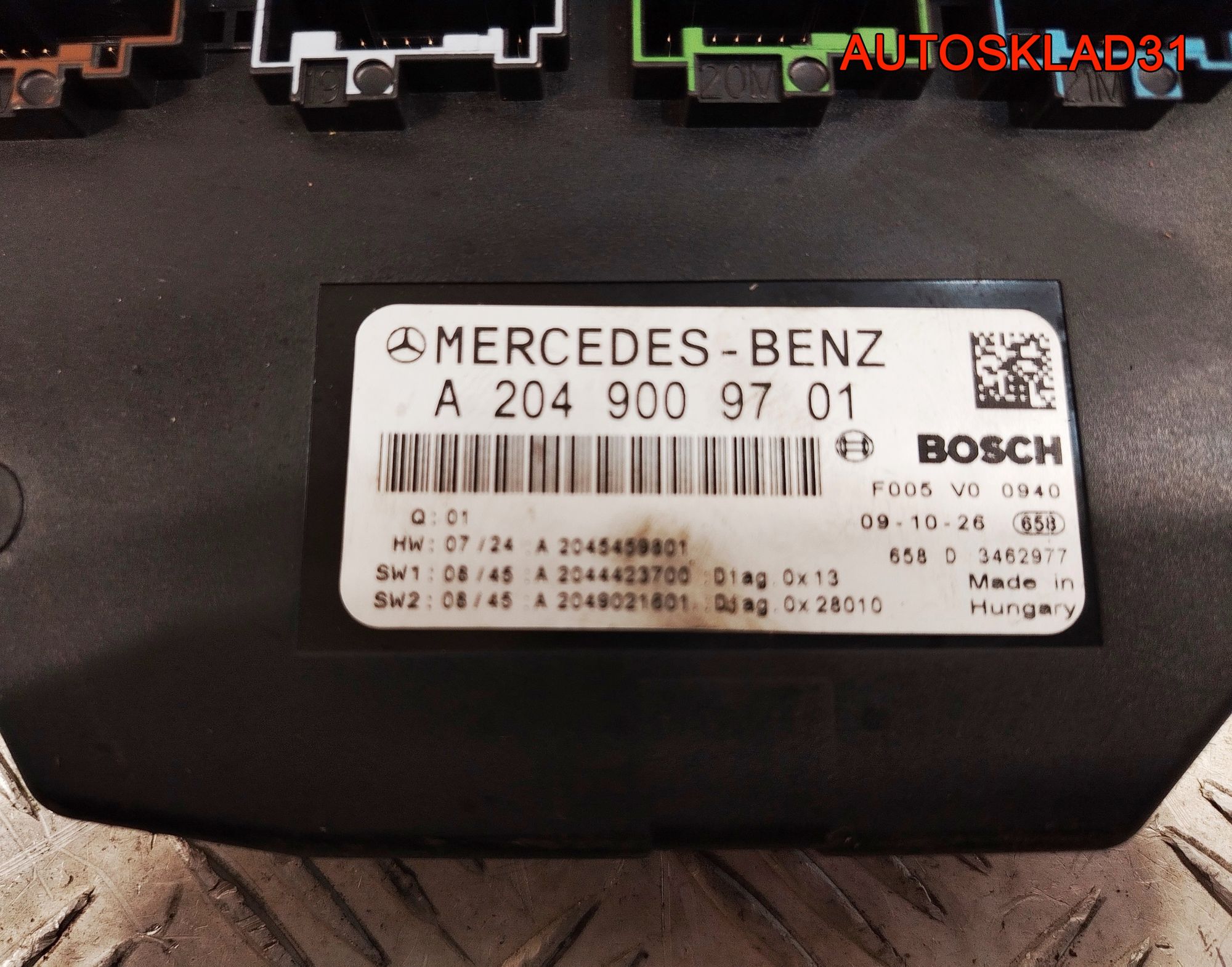 Блок предохранителей Mercedes Benz W204 A2049009701, 40000 рублей, Дубовое