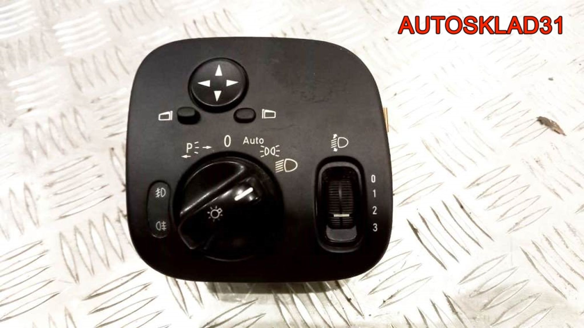 Переключатель света Mercedes Benz W203 A2035450604, 3000 рублей, Дубовое