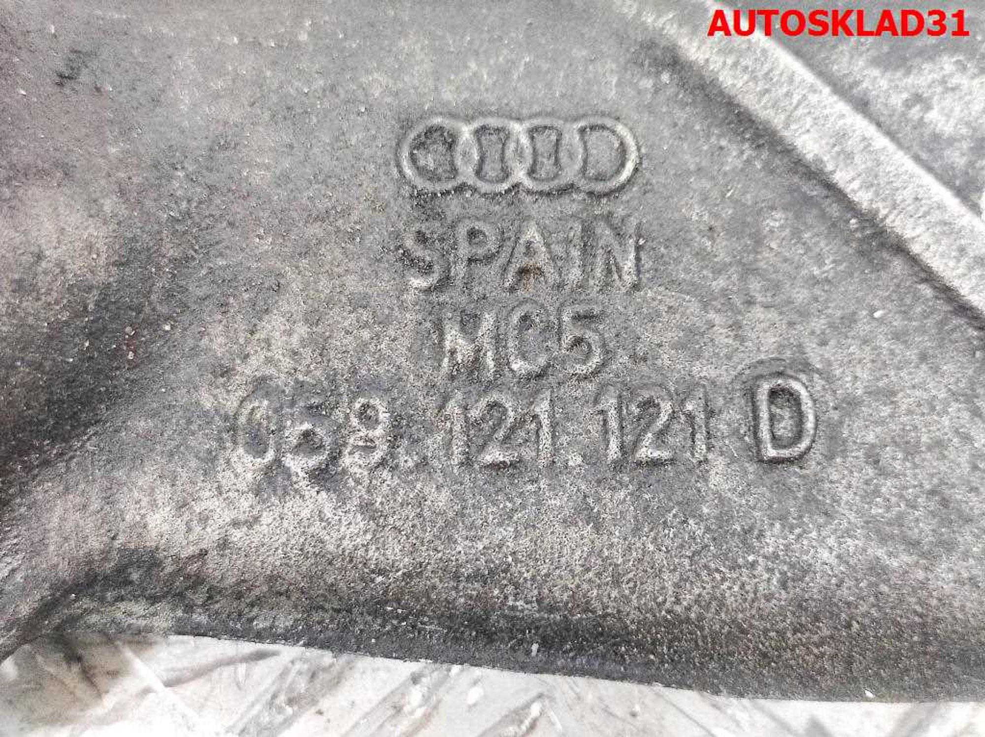 Корпус термостата Audi A6 C5 2,5 AKN 059121121D, 1000 рублей, Дубовое