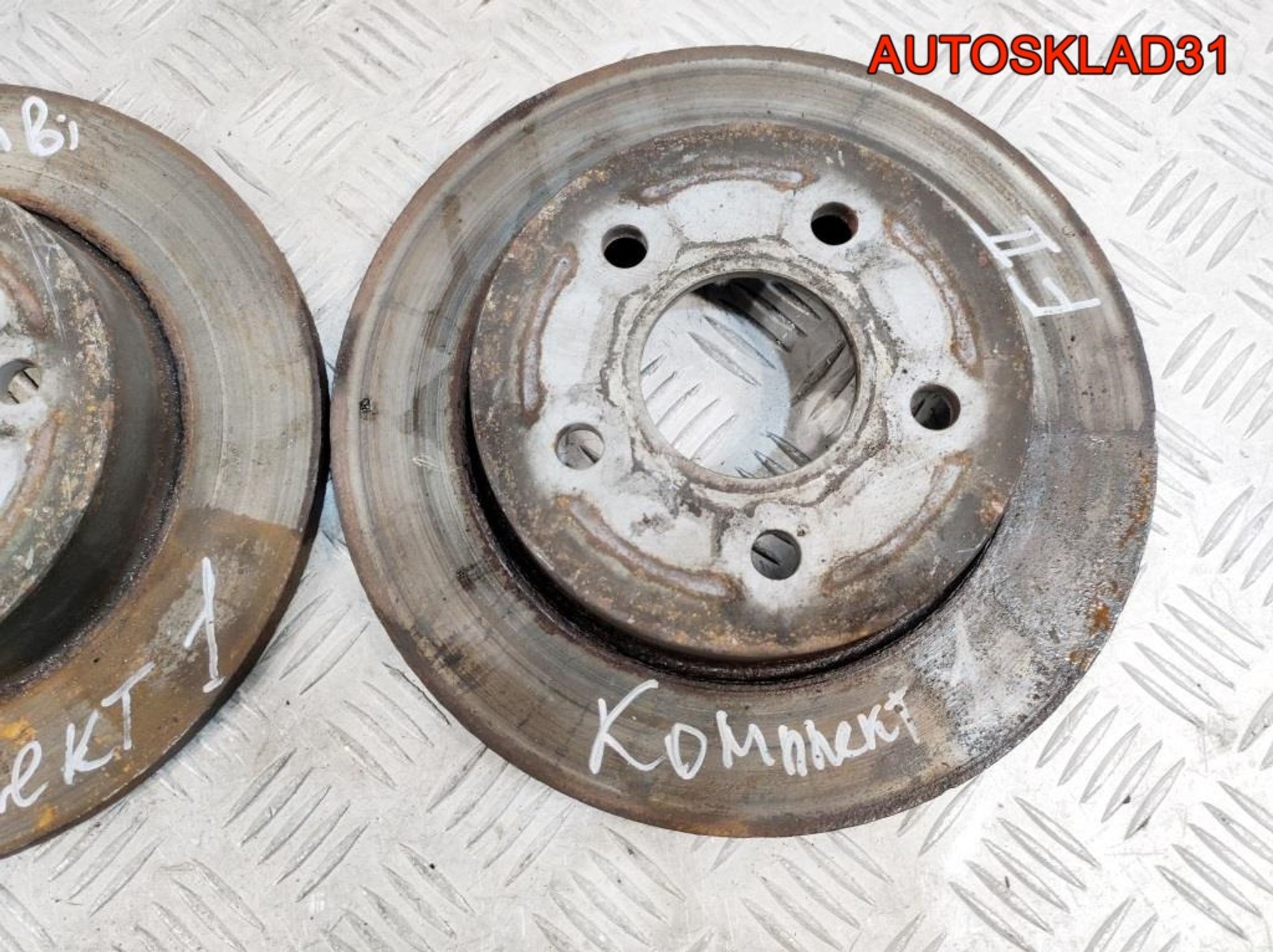 Диск тормозной задний 235 мм Комплект Ford Focus 2, 2700 рублей, Дубовое