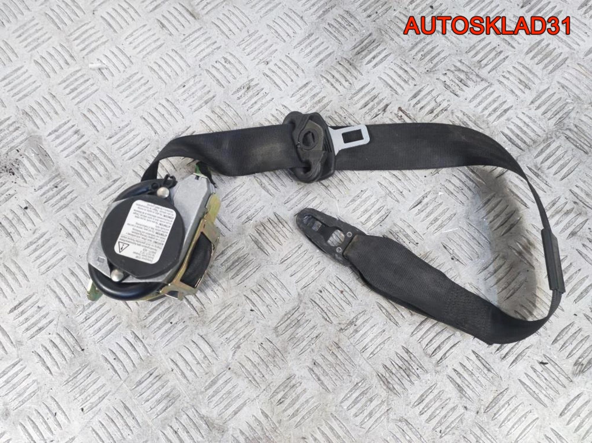 Ремень безопасности передний Audi A8 D3 4E1857705, 2100 рублей, Дубовое