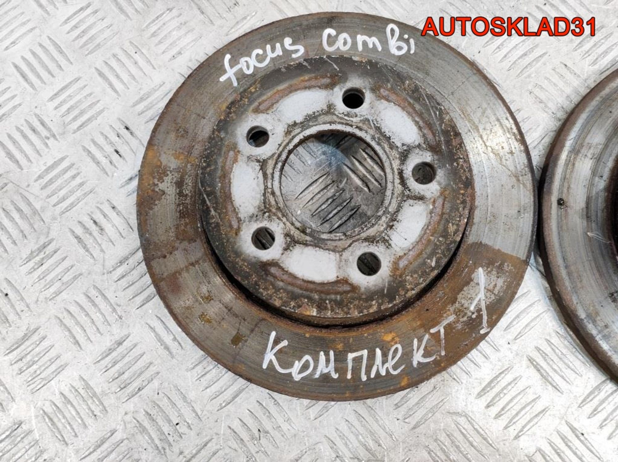 Диск тормозной задний 235 мм Комплект Ford Focus 2, 2700 рублей, Дубовое