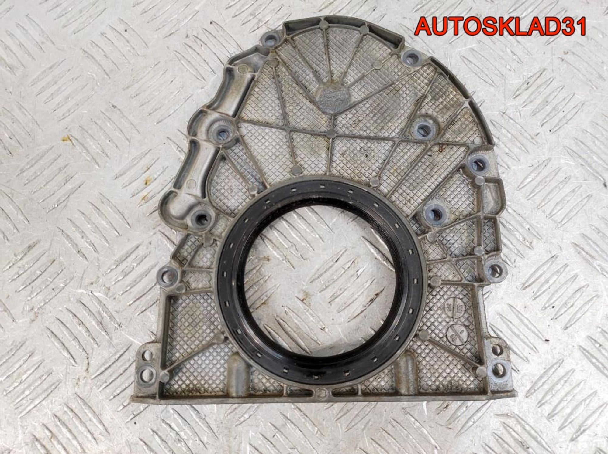 Крышка коленвала задняя Mercedes W220 3,2 M112 A1120110108, 500 рублей, Дубовое