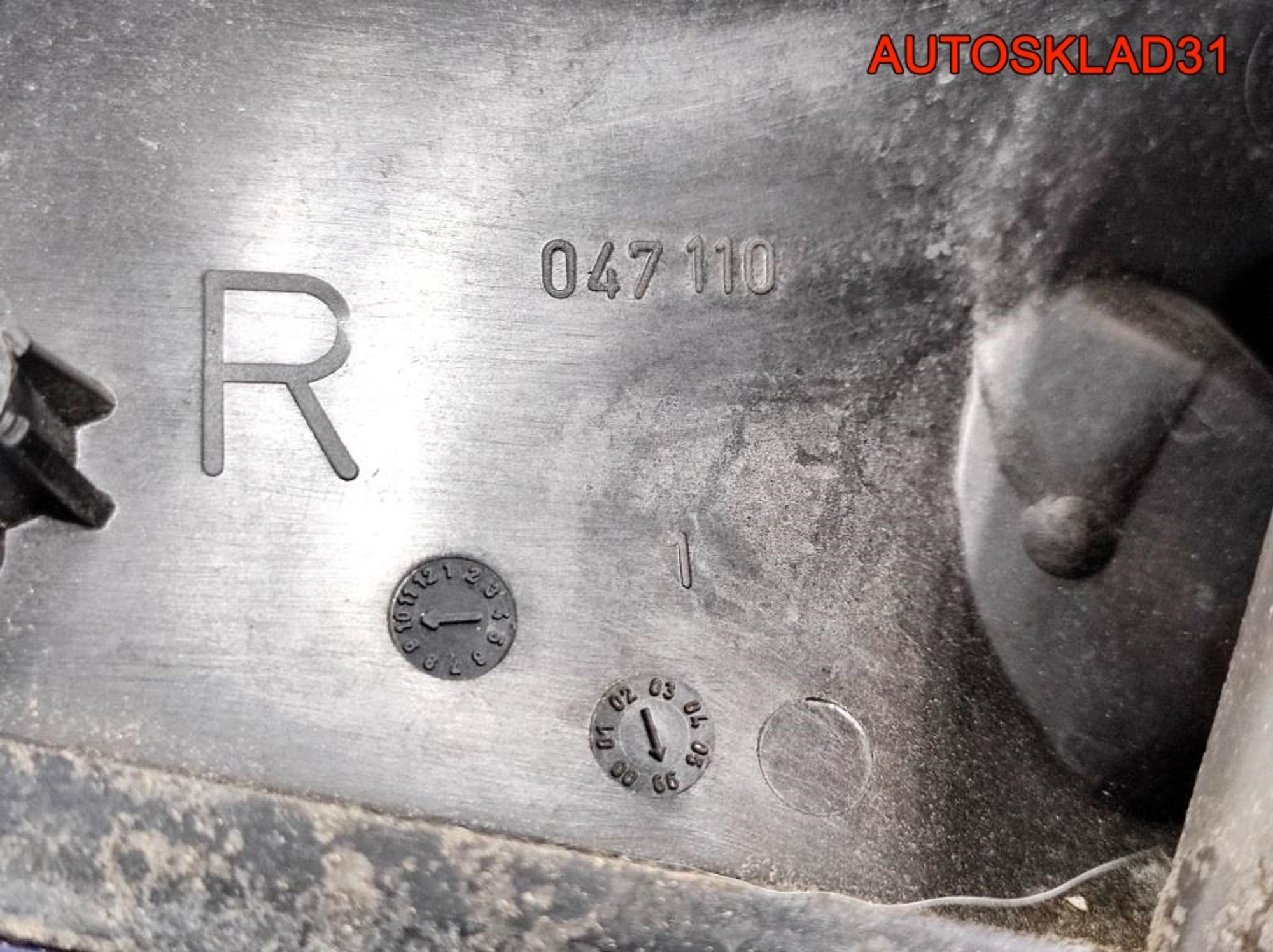 Зеркало правое 5 контактов Opel Corsa B 008062349, 2000 рублей, Дубовое