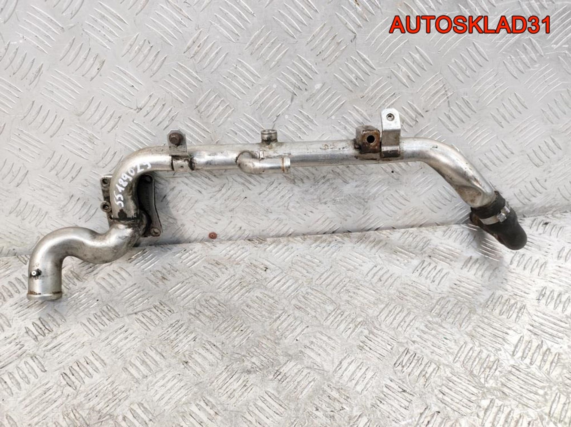 Трубка охлаждающей жидкости Opel Astra H 1,9 Z19DT 55188654, 5000 рублей, Дубовое