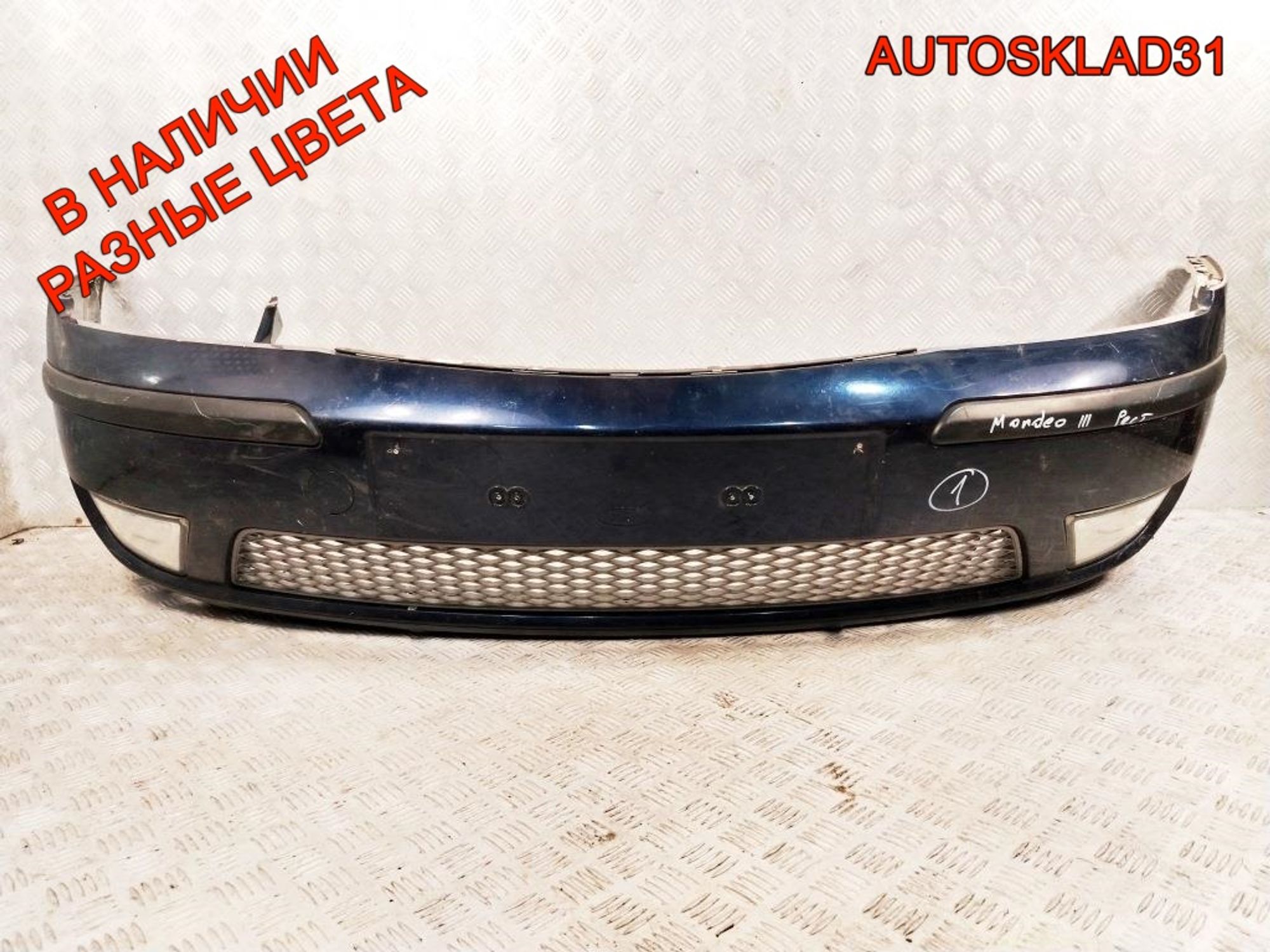Бампер передний Ford Mondeo 3 6S7117757AB Рестайлинг, 25000 рублей, Дубовое