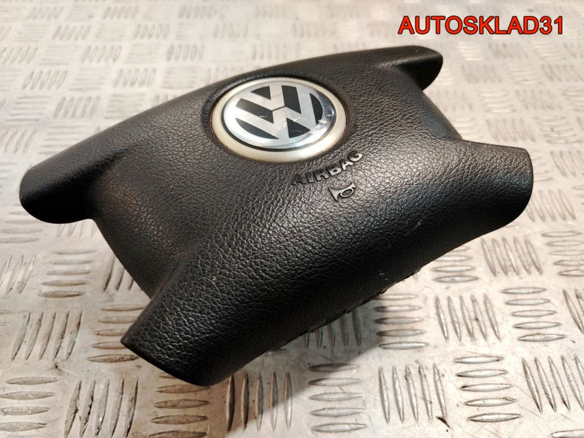 Подушка безопасности в руль Volkswagen 2004-2010 2K0880201A, 3000 рублей, Дубовое