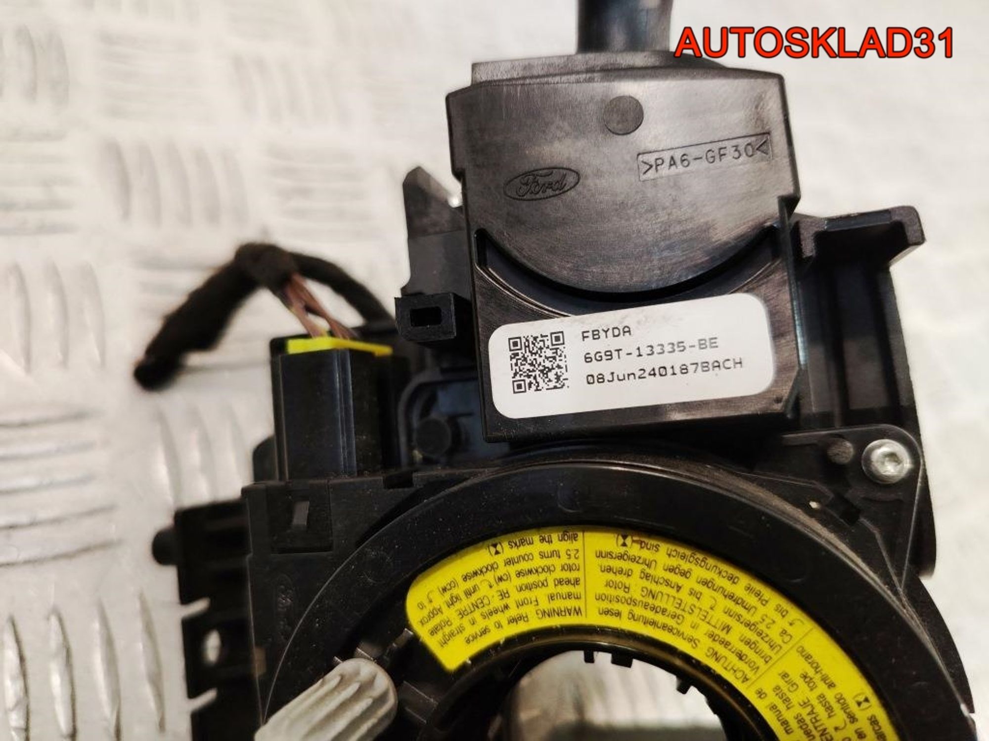 Переключатель подрулевой в сборе Ford Mondeo 4 6G9T13N064DK, 2000 рублей, Дубовое