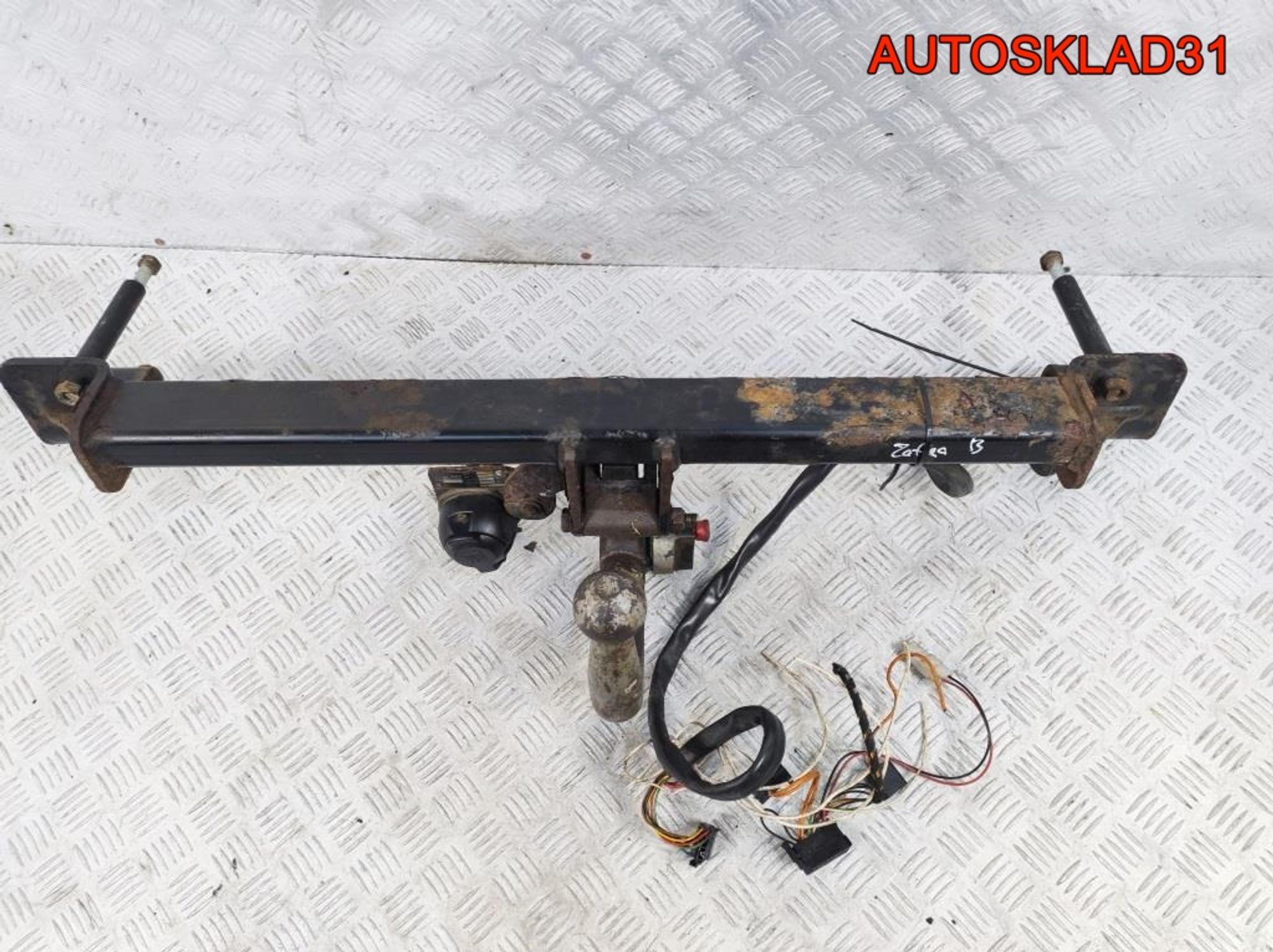 Фаркоп Opel Zafira B co съемным кpюком, 16200 рублей, Дубовое