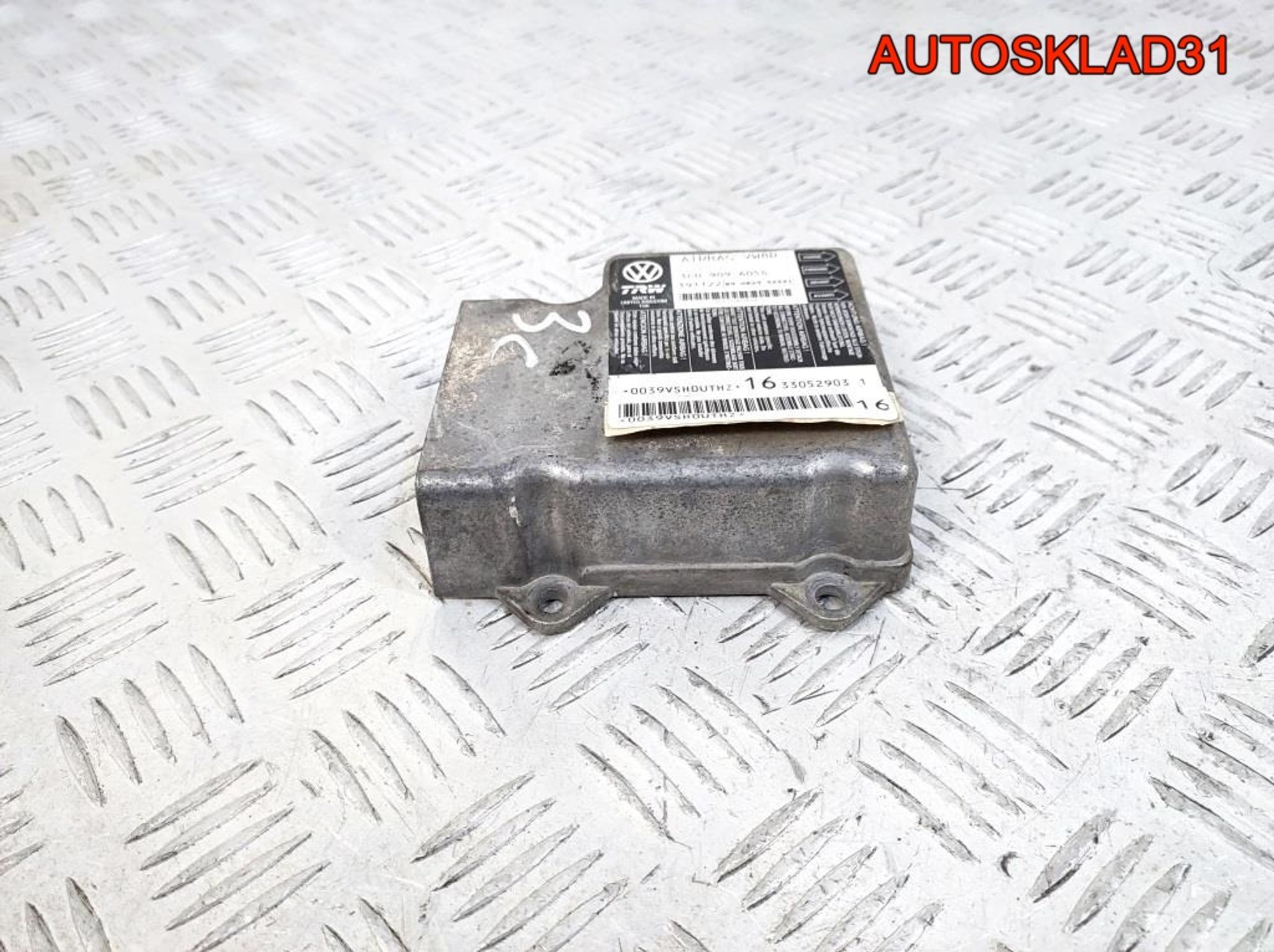 Блок управления Аирбаг VW Passat B6 3C0909605G, 900 рублей, Дубовое