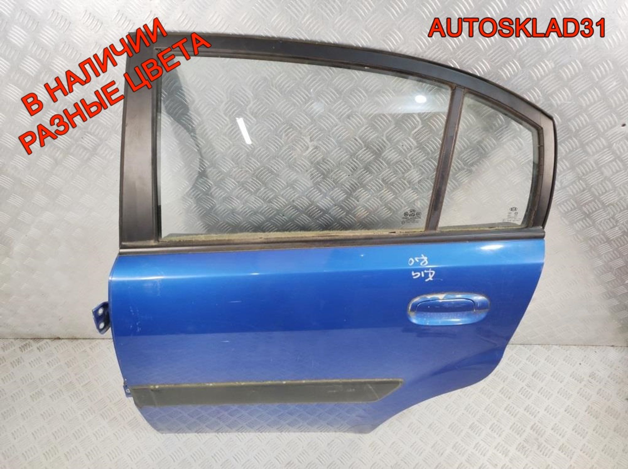 Дверь задняя левая Голая Kia RIO Хетчбэк 770031G210, 15000 рублей, Дубовое