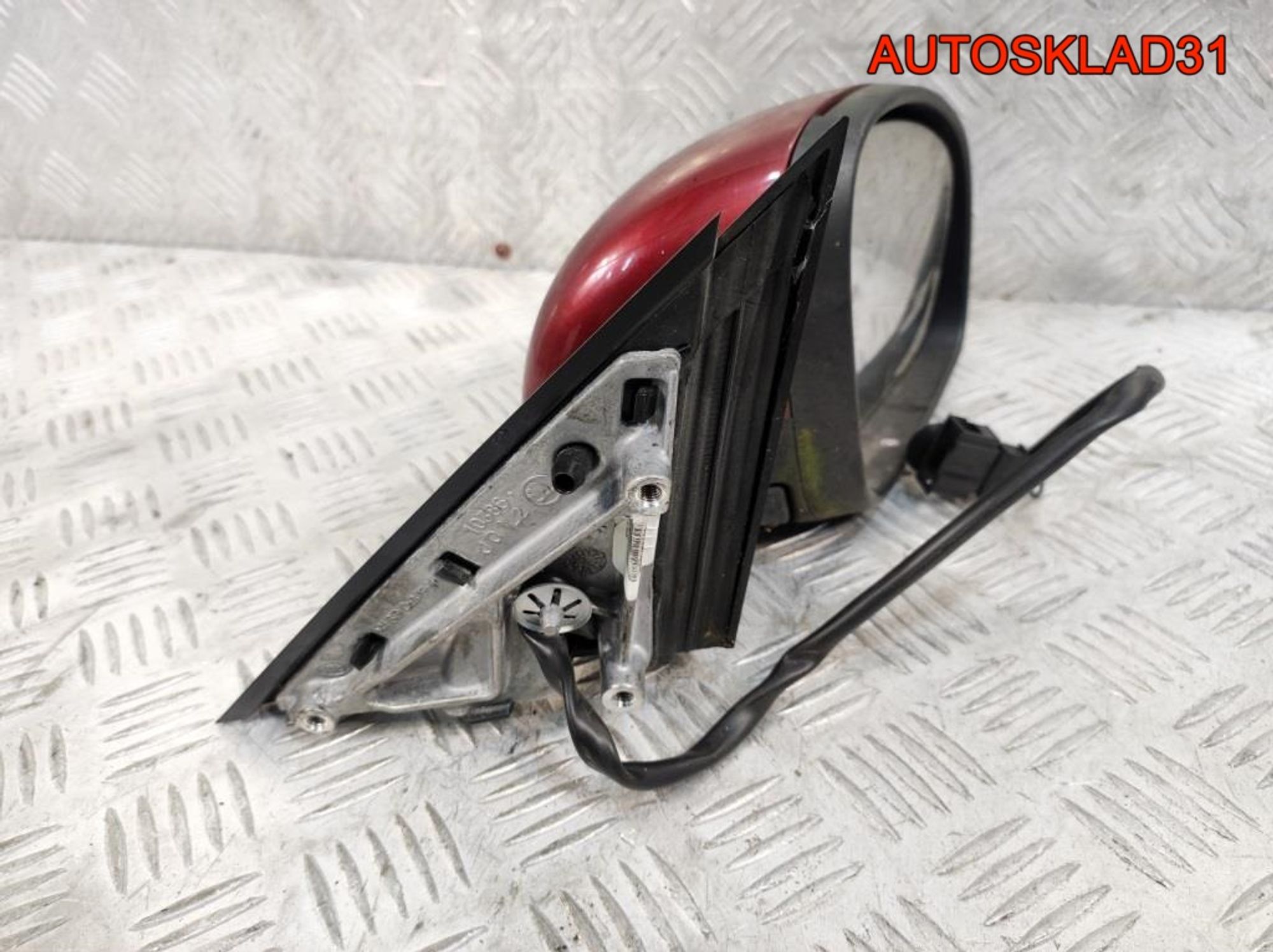 Зеркало правое 5 контактов Skoda Fabia 2 5J1857502BF, 5400 рублей, Дубовое