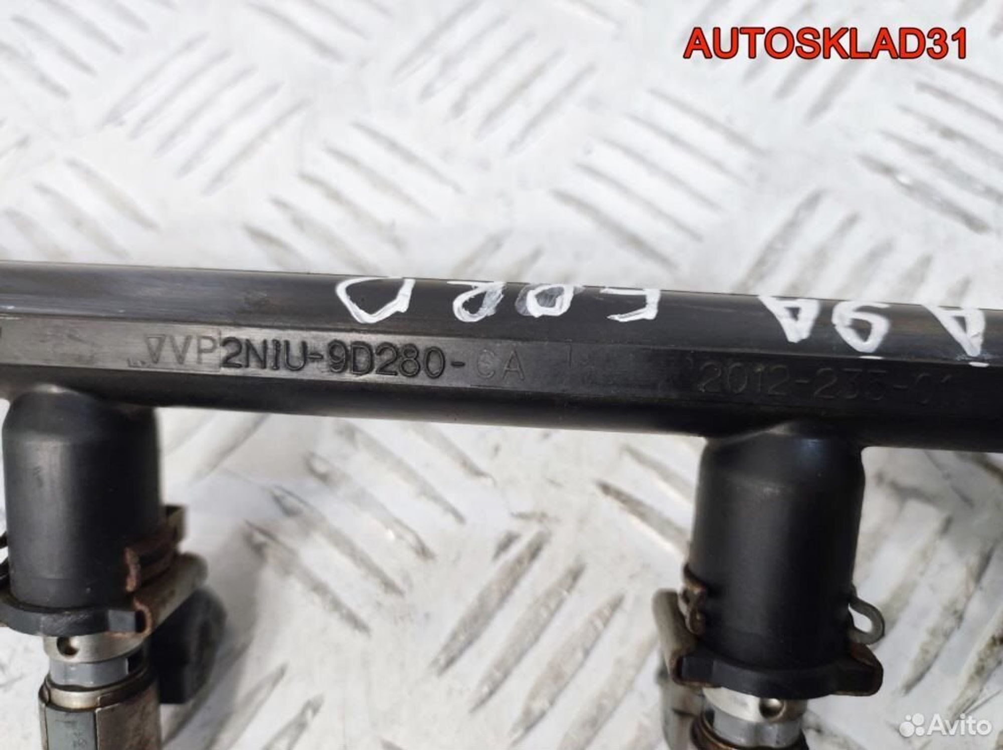 Рейка топливная Ford Fiesta 1,3 A9A 2N1U9D280CA, 1500 рублей, Дубовое