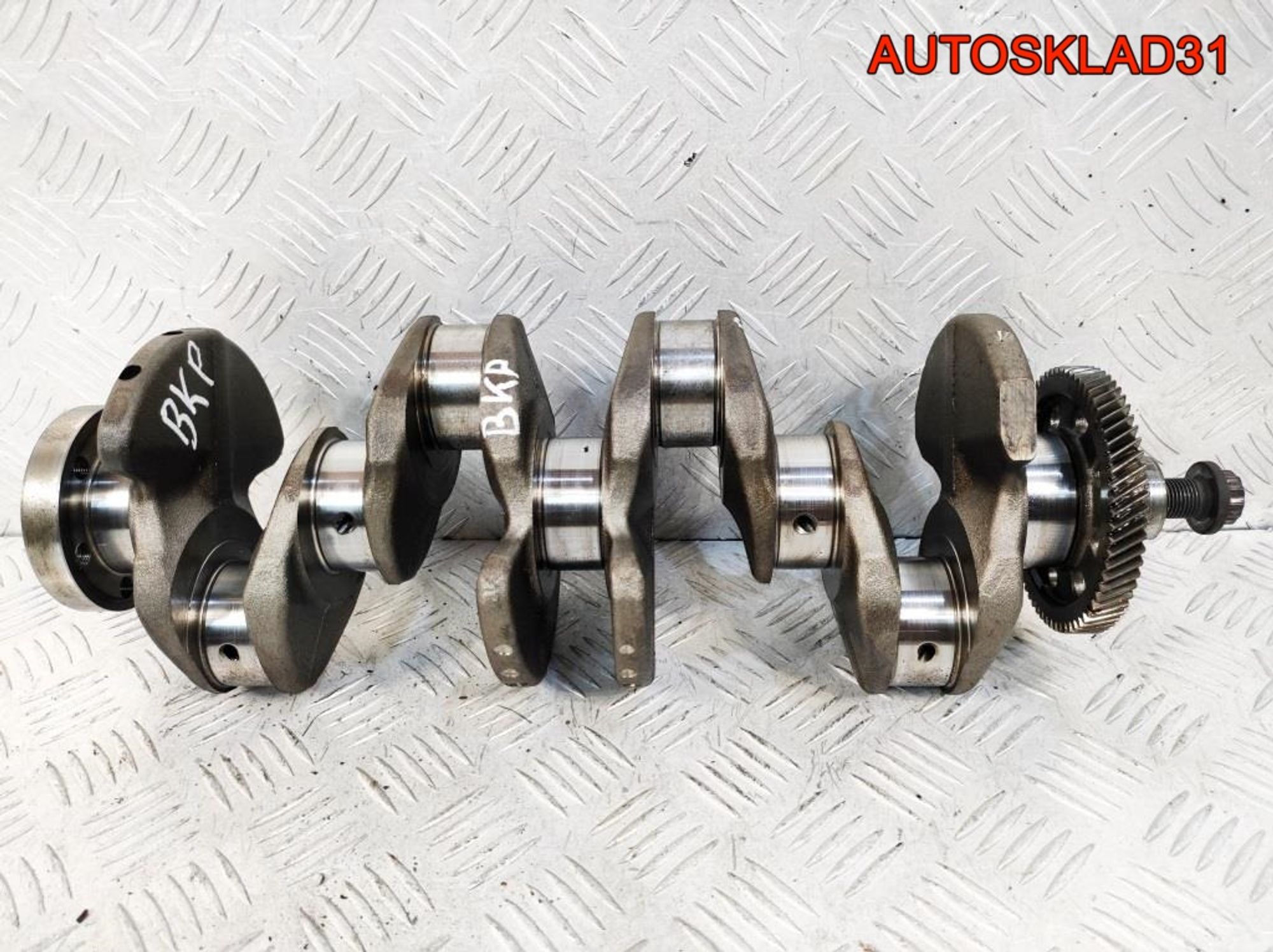 Коленвал VW Passat B6 2.0 BKP Дизель 03G105021C, 14600 рублей, Дубовое