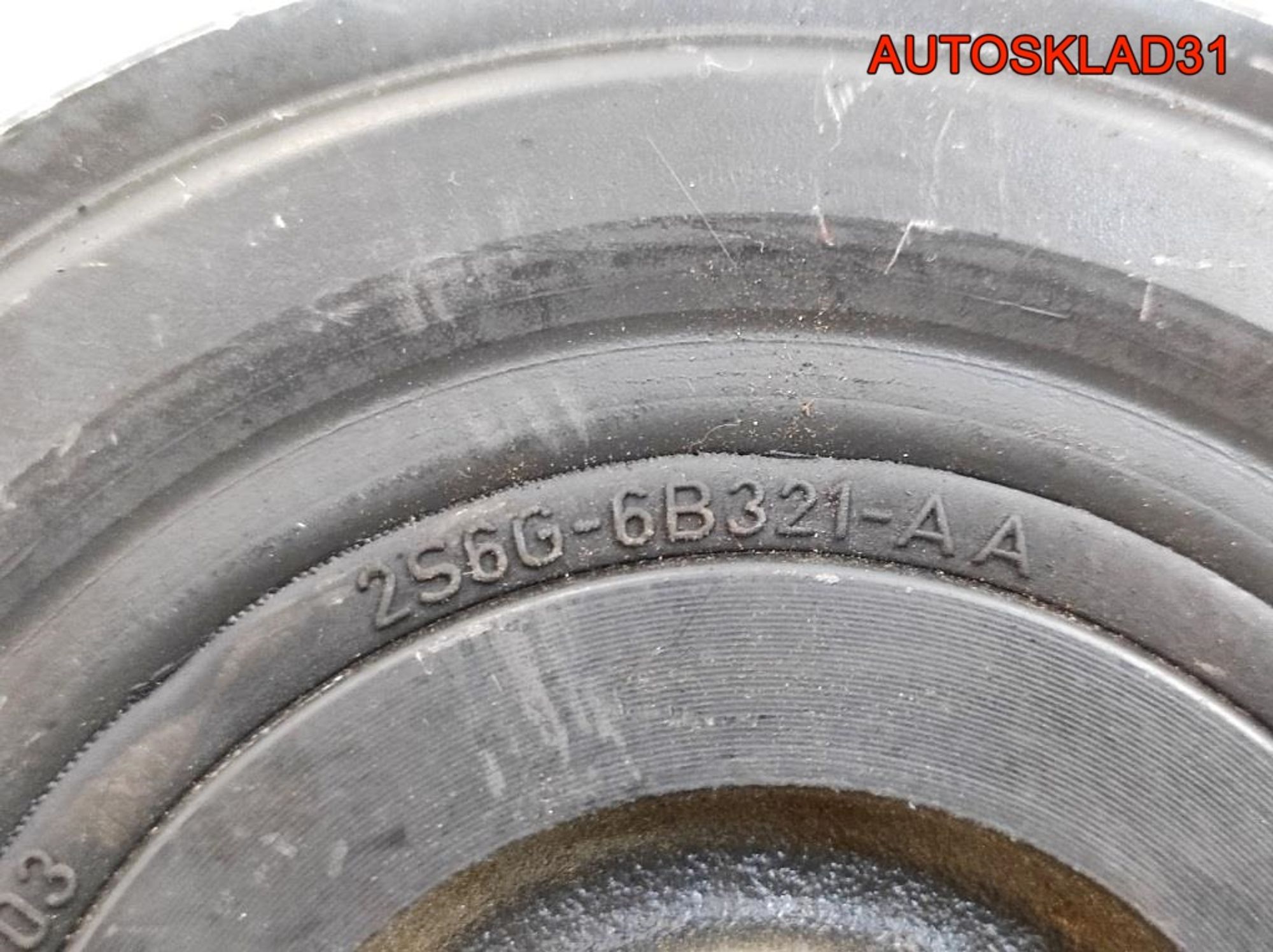 Шкив коленвала Ford Fusion 1,6 Бензин 2S6G6B321AA, 1500 рублей, Дубовое