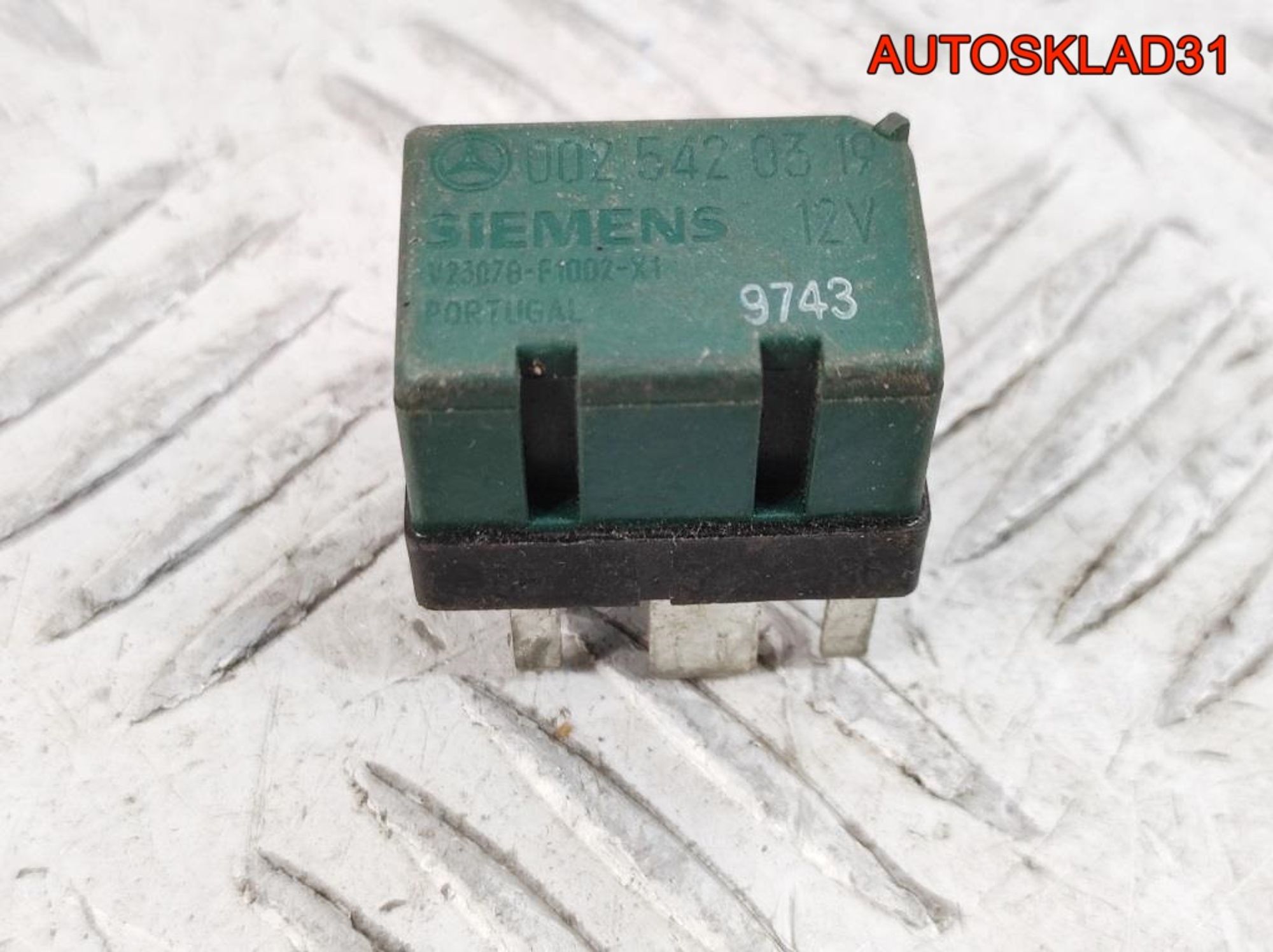 Реле Mercedes Benz W210 A0025420319, 300 рублей, Дубовое