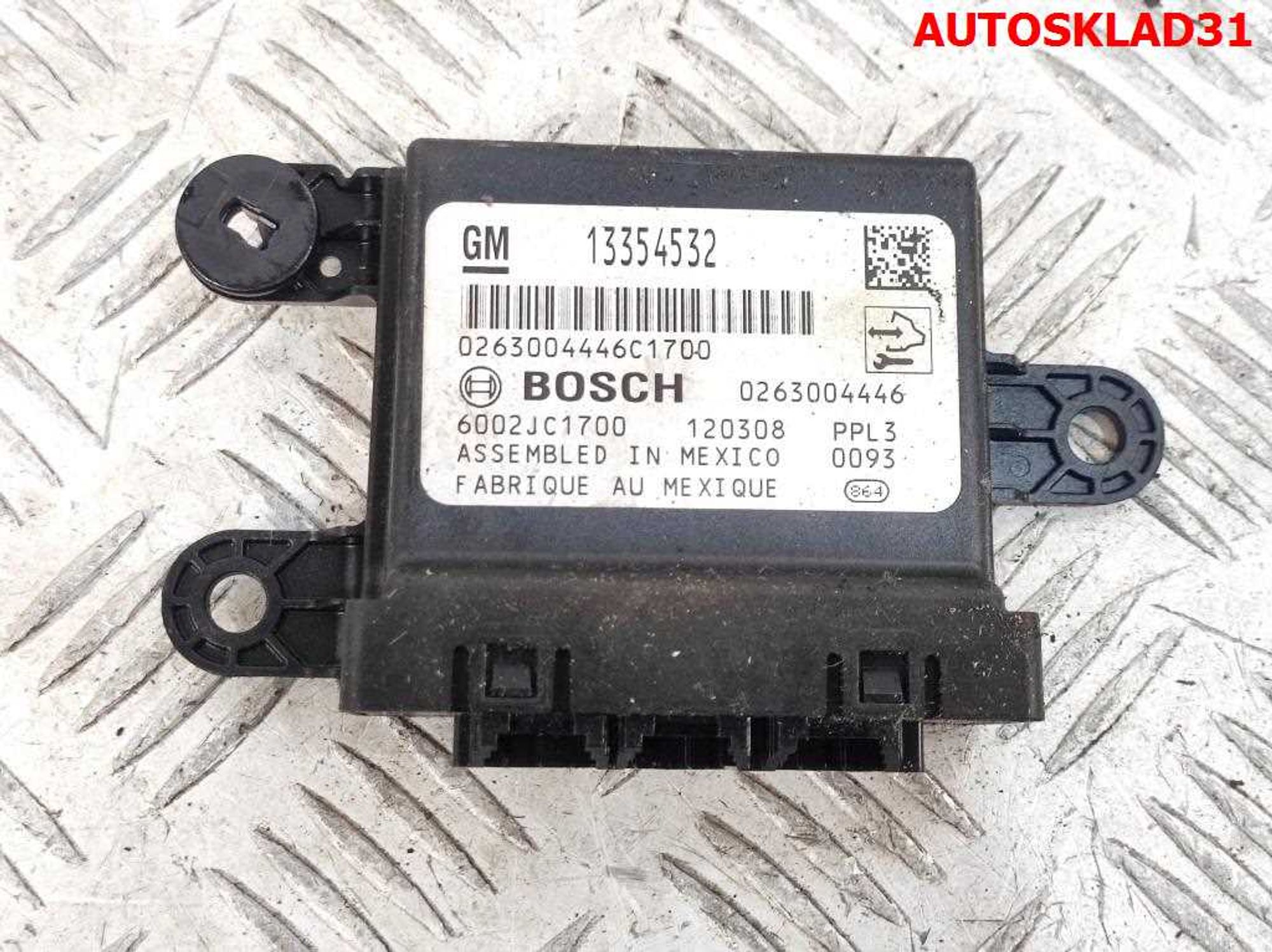 Блок управления парктроником Opel Astra J 13354532, 2300 рублей, Дубовое