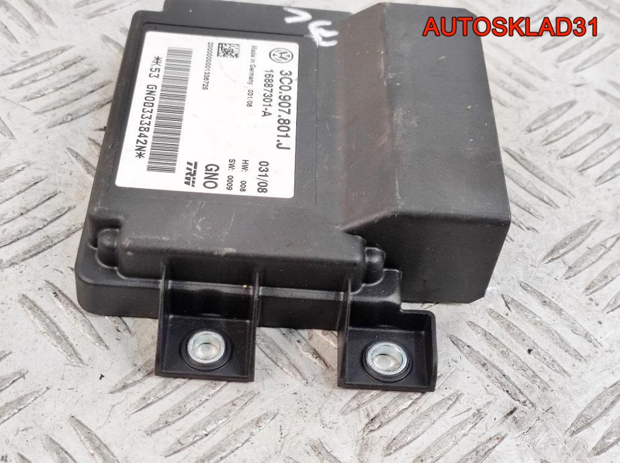 Блок управления парковочным тормозом VW Passat B6 3C0907801J, 4000 рублей, Дубовое