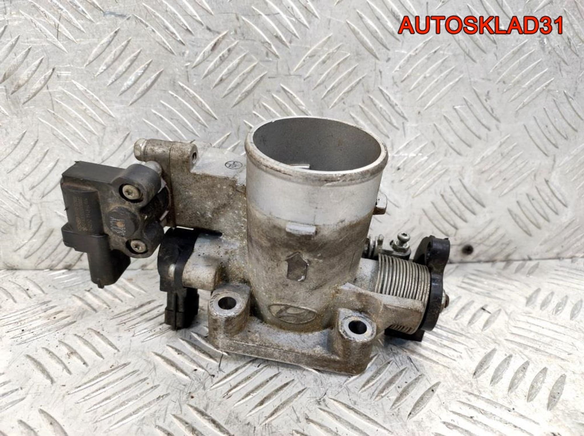 Заслонка дроссельная Kia Picanto G4HG 3510002950, 2300 рублей, Дубовое