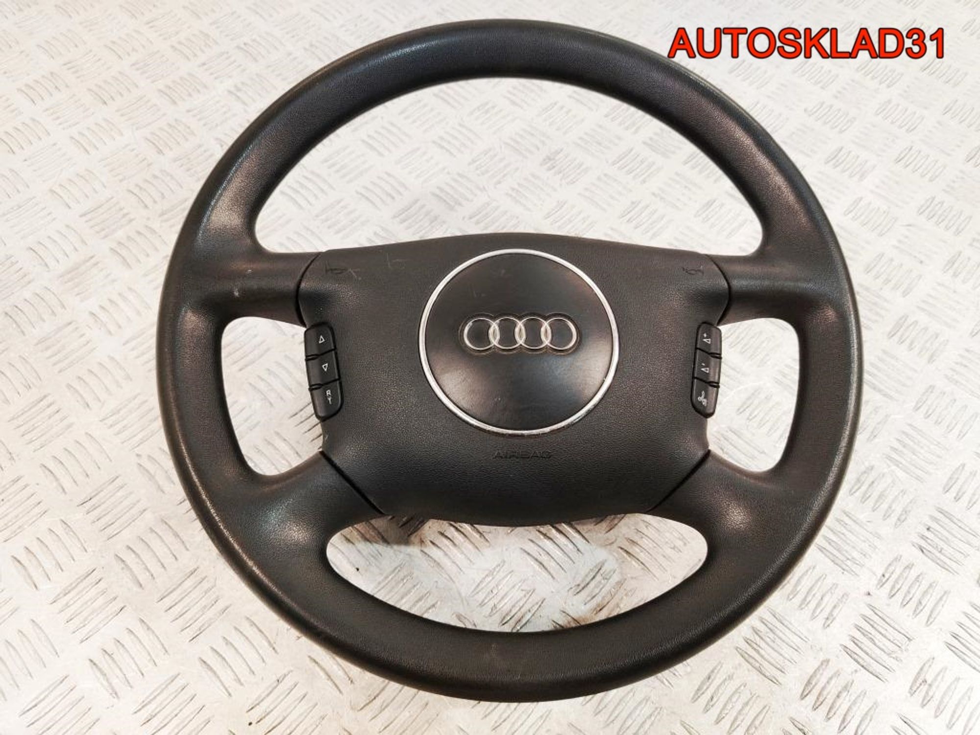 Рулевое колесо с AIR BAG Audi A4 B6 8E0419091BR, 4500 рублей, Дубовое