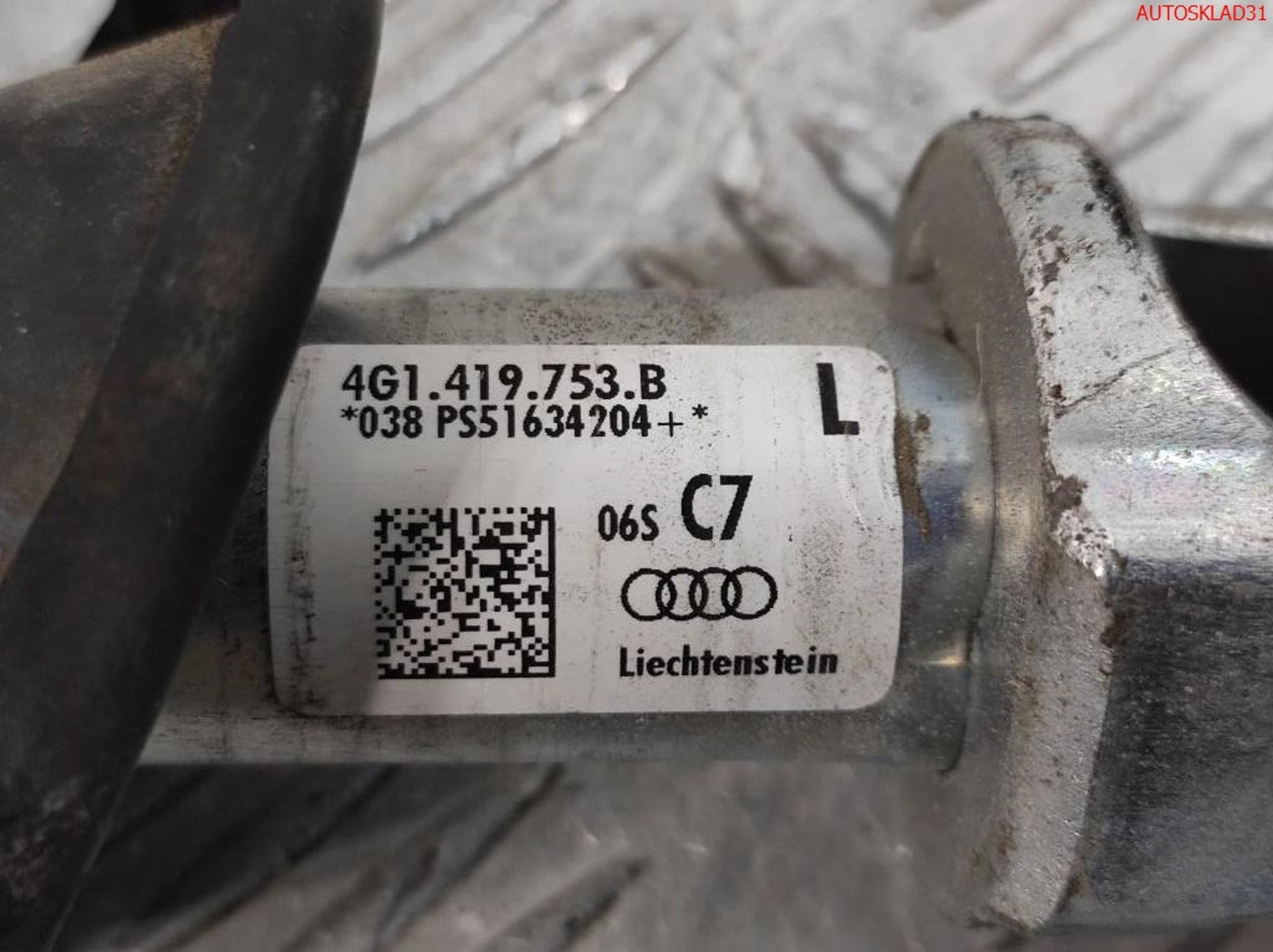 Кардан рулевой Audi A6 C7 4G 4G1419753B, 2500 рублей, Дубовое