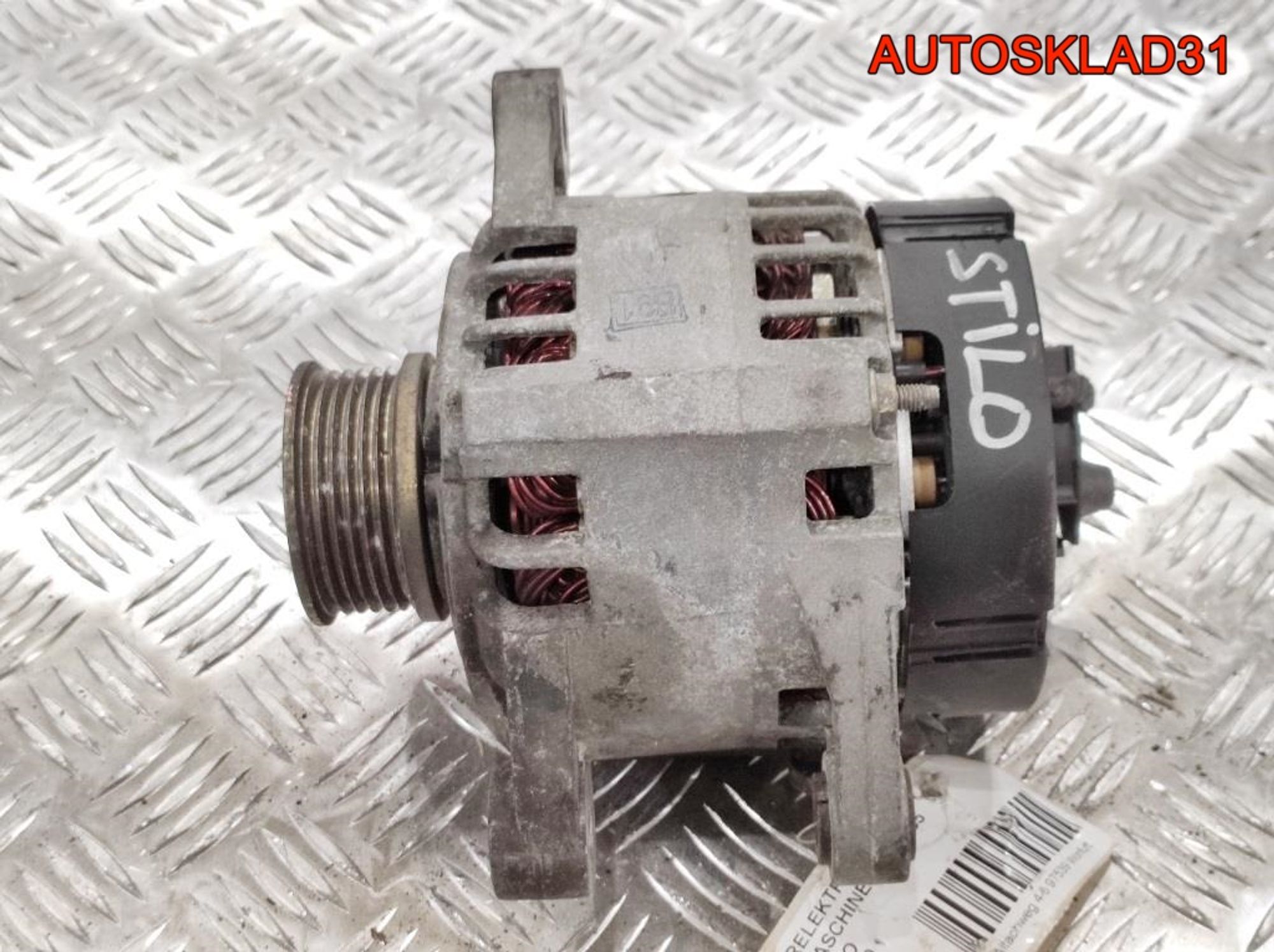 Генератор 120A Fiat Stilo 1,8 Бензин 63321491 (Р), 10000 рублей, Дубовое