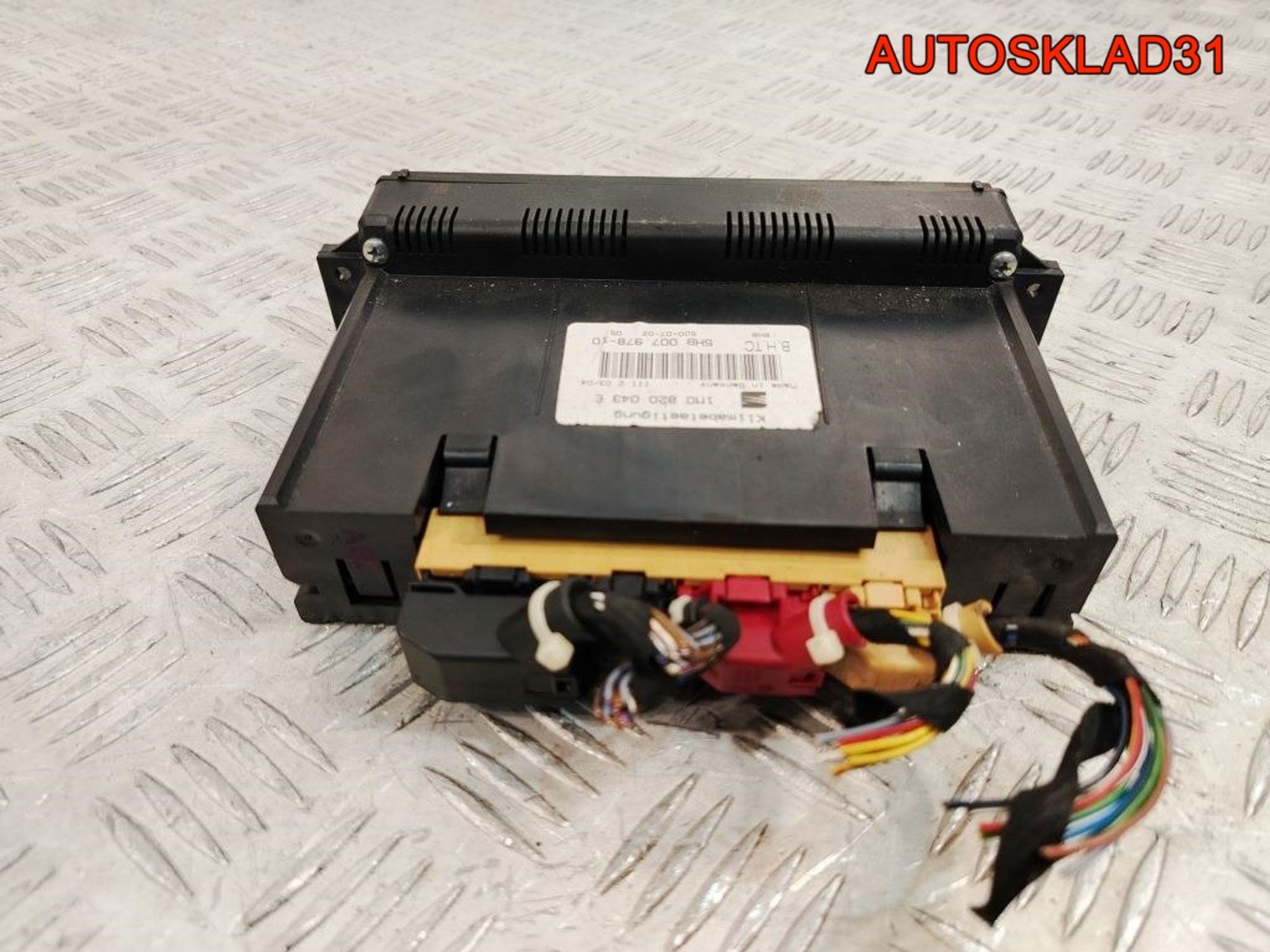Блок климат контроля Seat Leon 1M1 1M0820043E, 9000 рублей, Дубовое