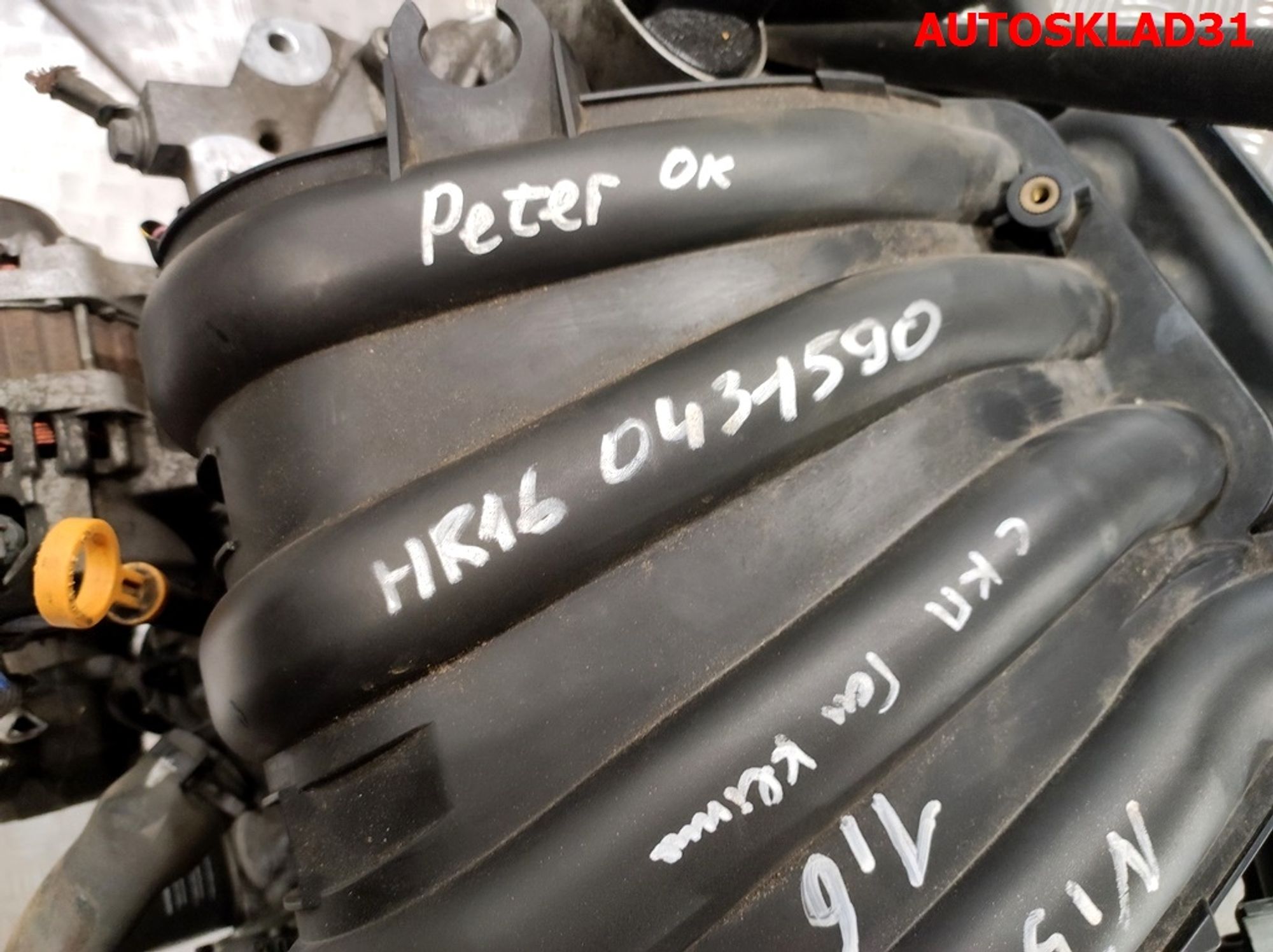 Двигатель HR16DE Nissan Note E11 1,6 Бензин, 85000 рублей, Дубовое