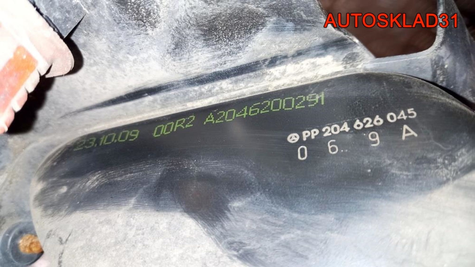 Панель передняя в сборе Mercedes Benz W204 A2046200272, 22000 рублей, Дубовое
