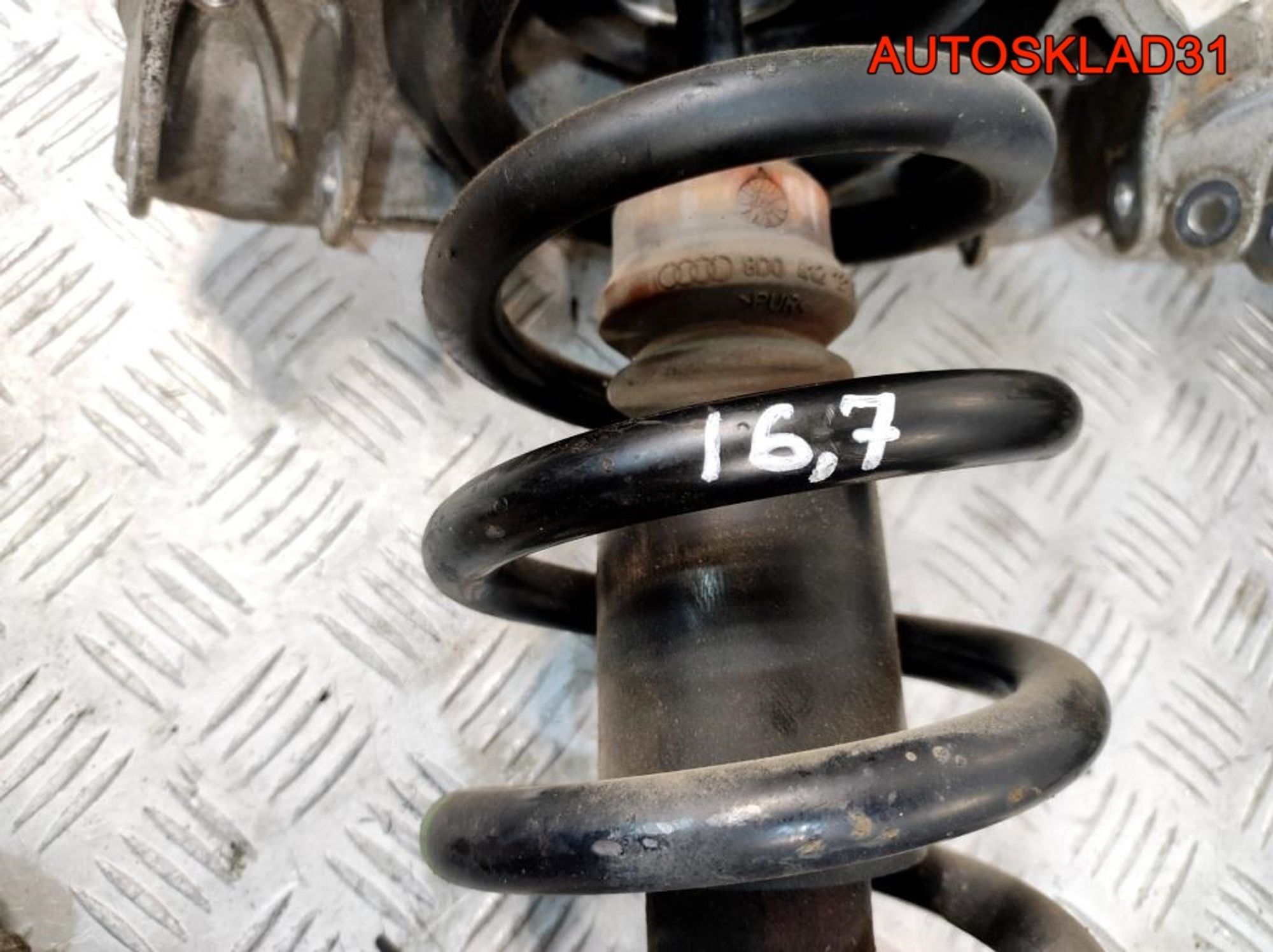 Амортизатор передний Audi A6 C6 3,0 Дизель 4F0413031AP, 18000 рублей, Дубовое