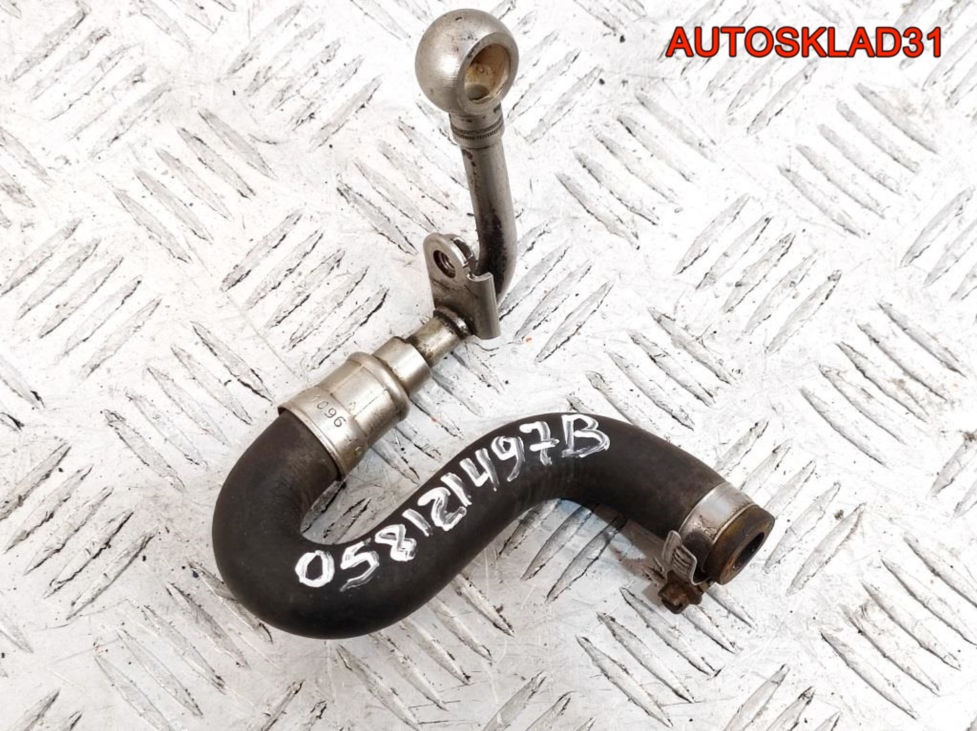 Шланг системы охлаждения VW Passat B5 1,8 Бензин 058121497B, 5000 рублей, Дубовое