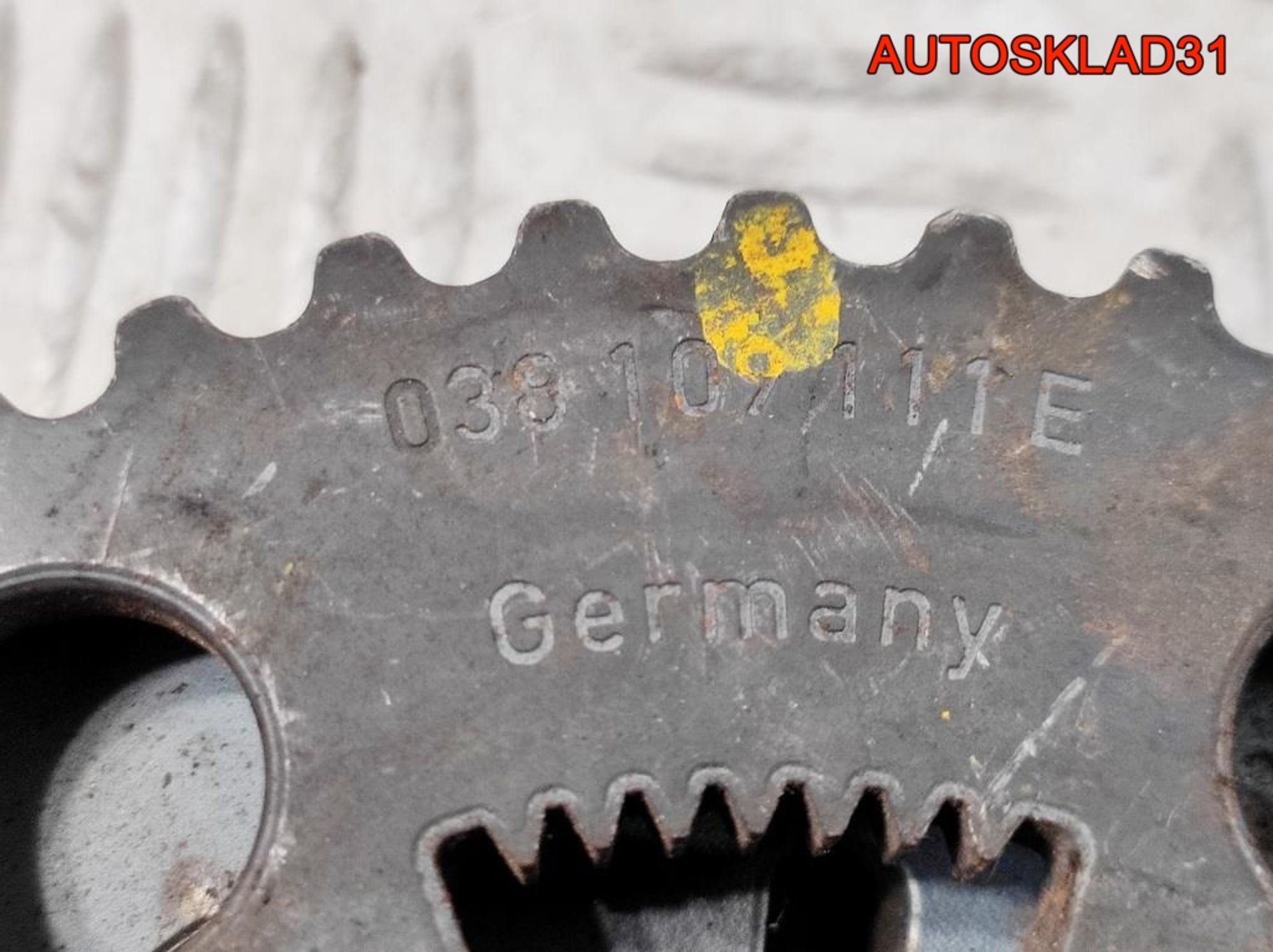 Шестерня распредвала Audi A4 B7 2,0 Дизель 038109111E, 2500 рублей, Дубовое