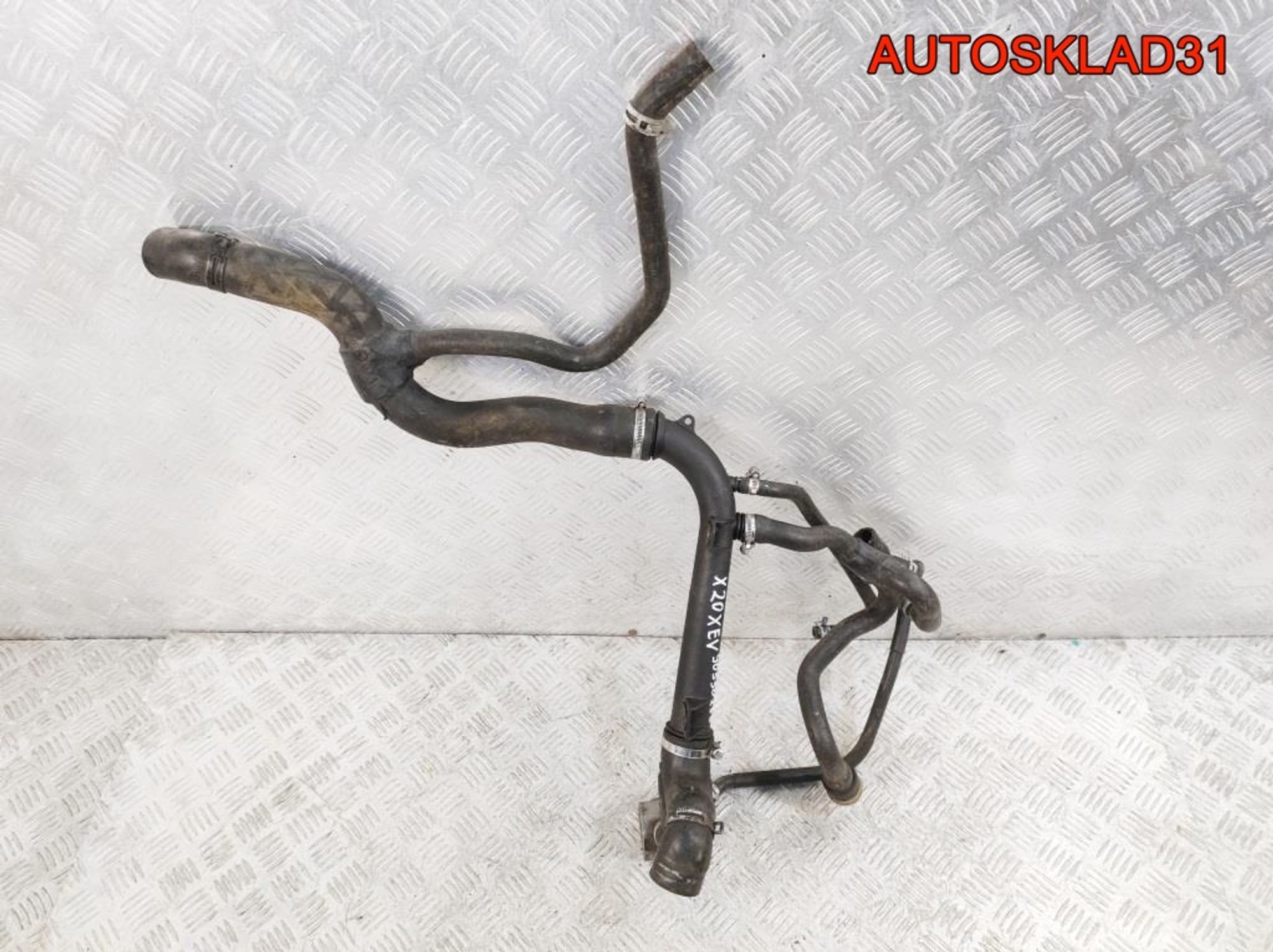 Патрубок радиатора Комплект Opel Vectra B 2,0 X20XEV 90530256, 5000 рублей, Дубовое