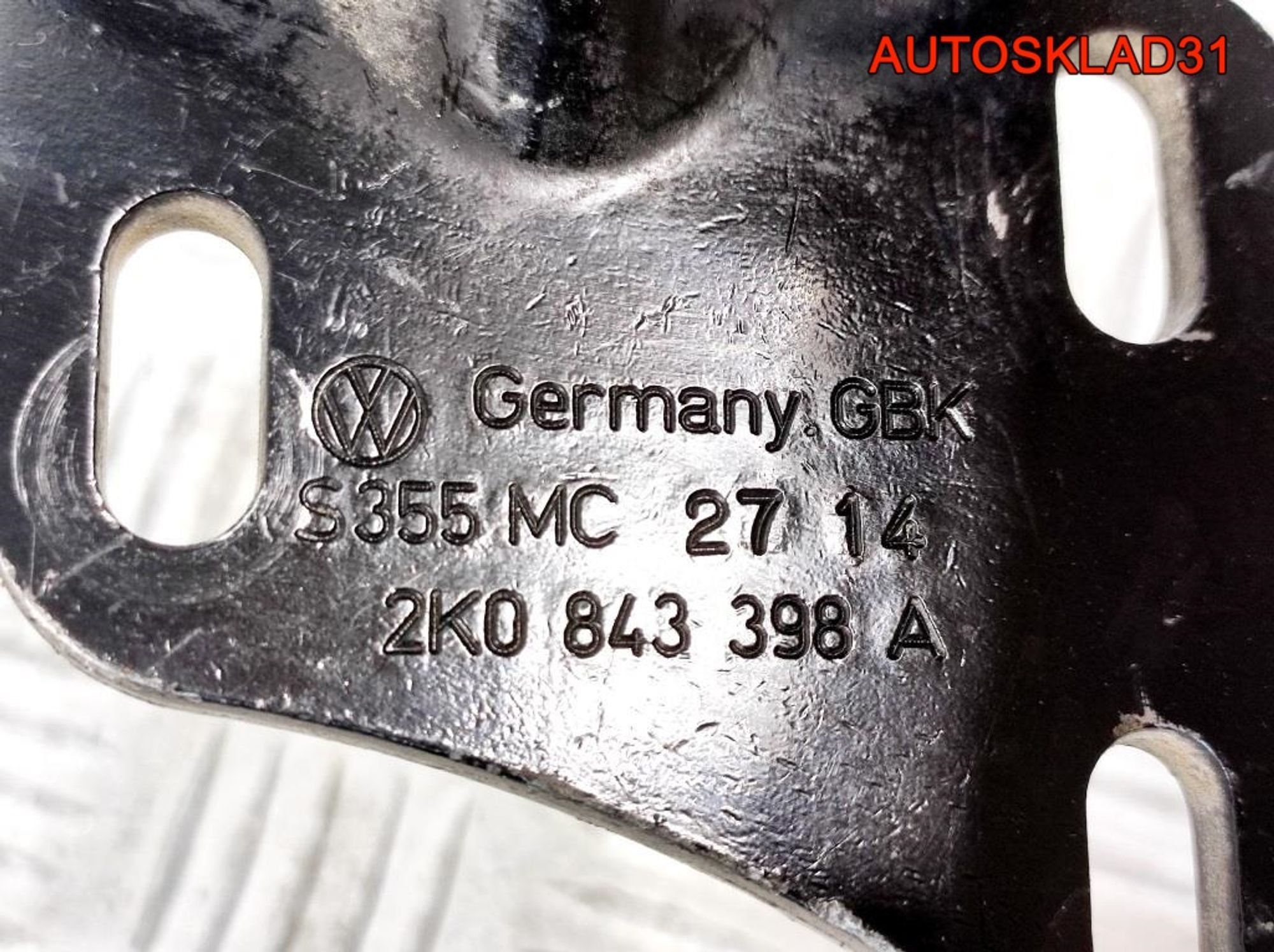 Ролик двери сдвижной нижний VW Caddy 3 2K0843398A, 1400 рублей, Дубовое