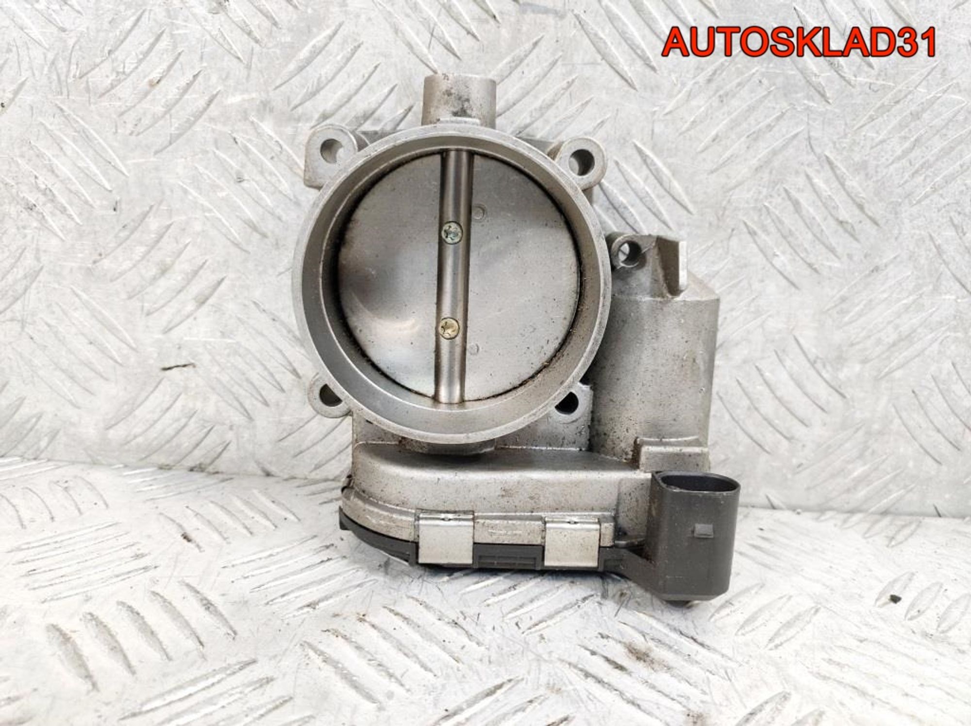 Заслонка дроссельная Audi A8 D3 6.0BHT Бензин 07D133062, 3600 рублей, Дубовое