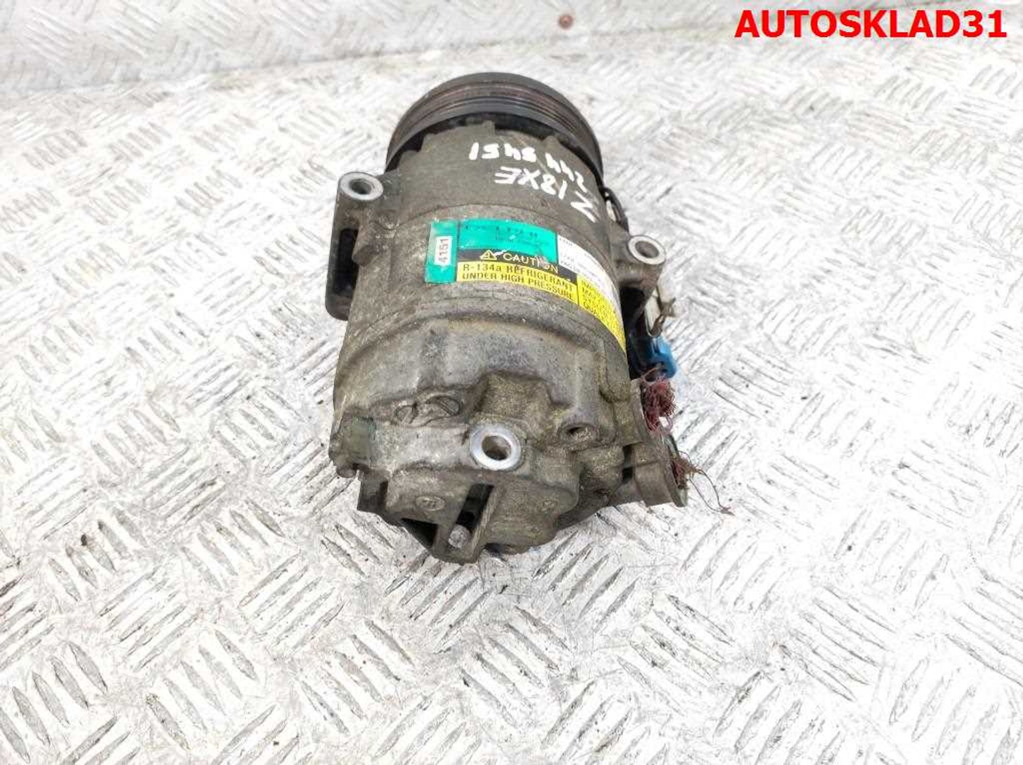 Компрессор кондиционера Opel Zafira A 1,8 Z18XE 24464151, 4000 рублей, Дубовое