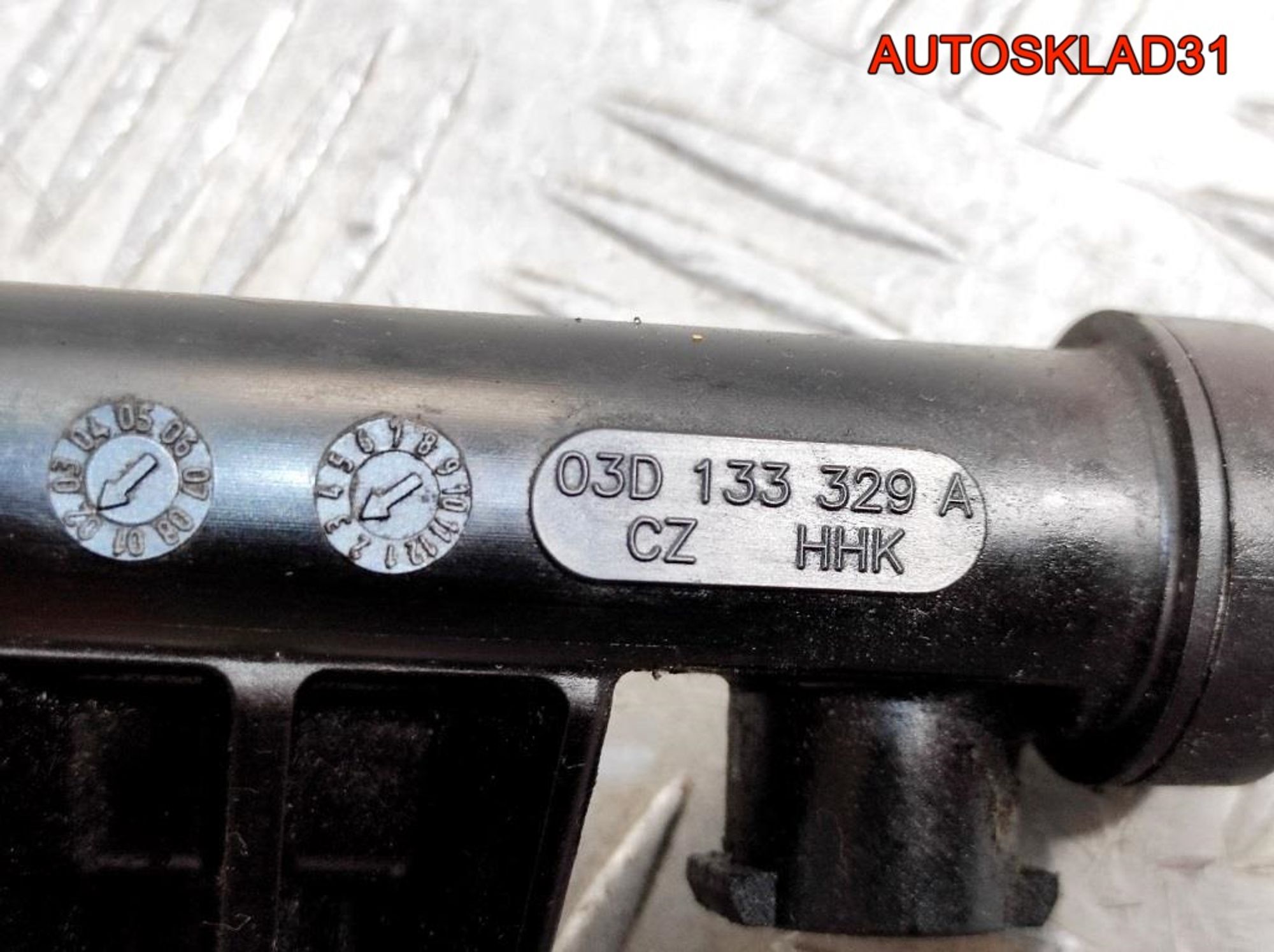 Рейка топливная VW Polo 4 1,2 AWY Бензин 03D133329A, 900 рублей, Дубовое