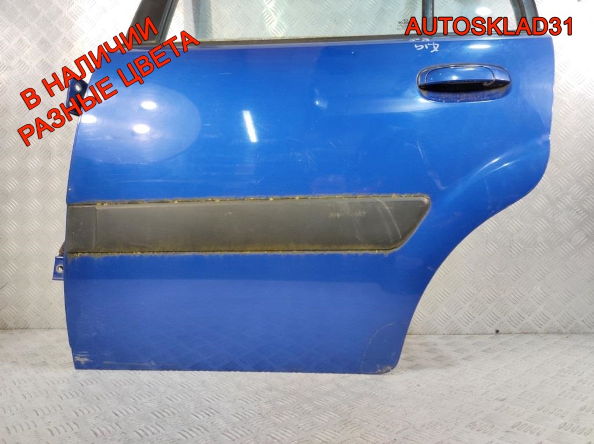 Дверь задняя левая Голая Kia RIO Хетчбэк 770031G210, 15000 рублей, Дубовое
