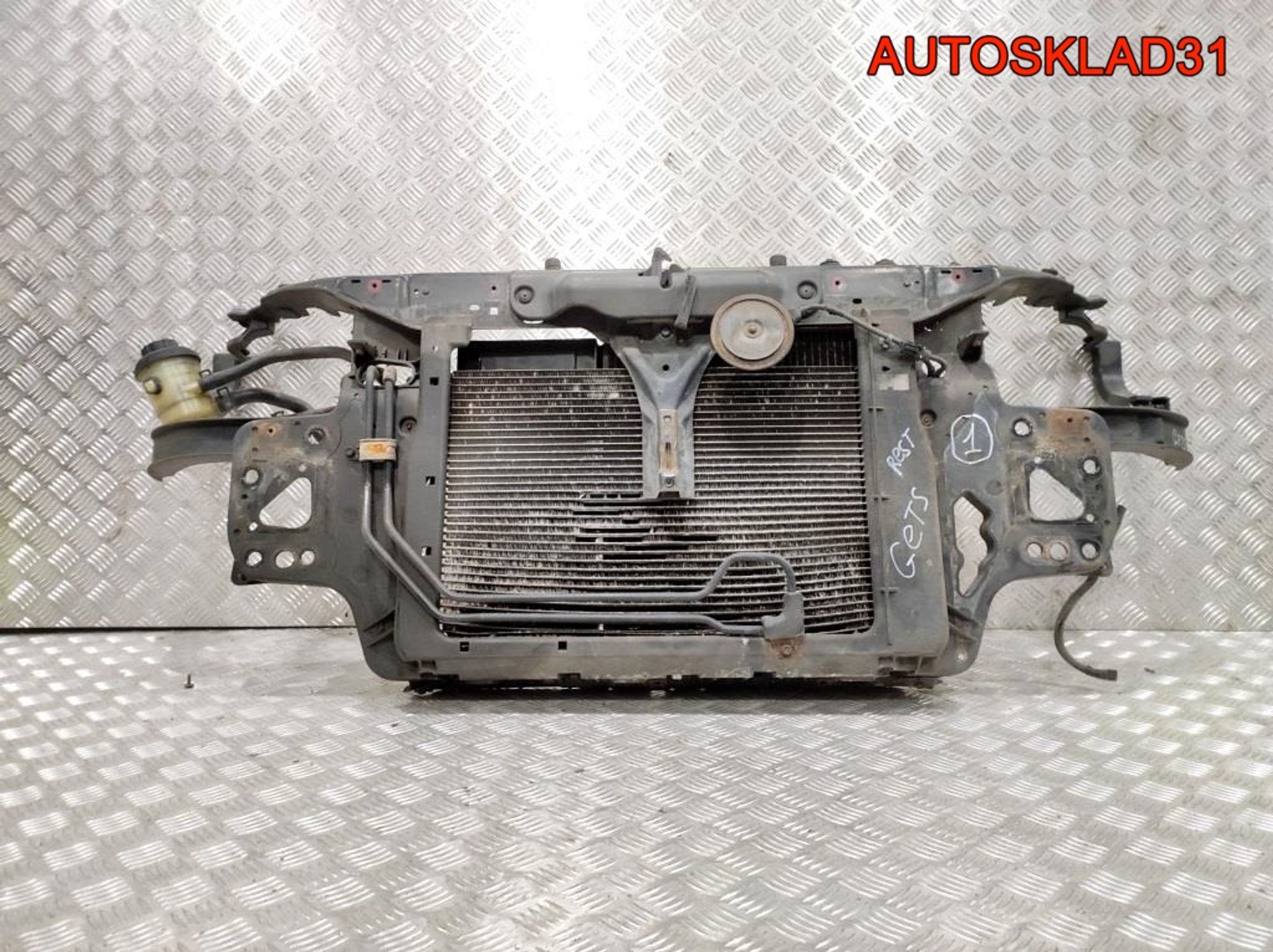 Панель передняя в сборе Hyundai Getz Рест 641011C500, 25000 рублей, Дубовое