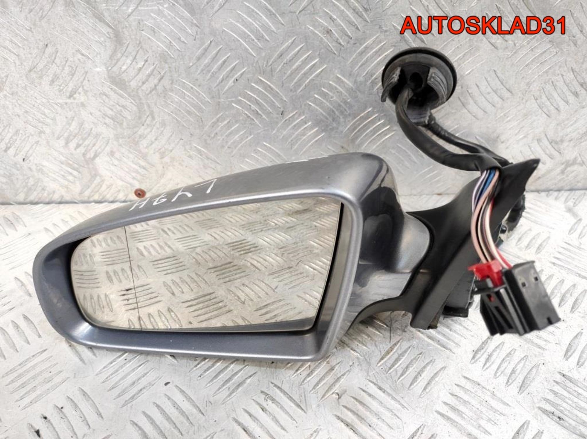 Зеркало левое 10 контактов Audi A6 C6 4F1858531J, 5400 рублей, Дубовое