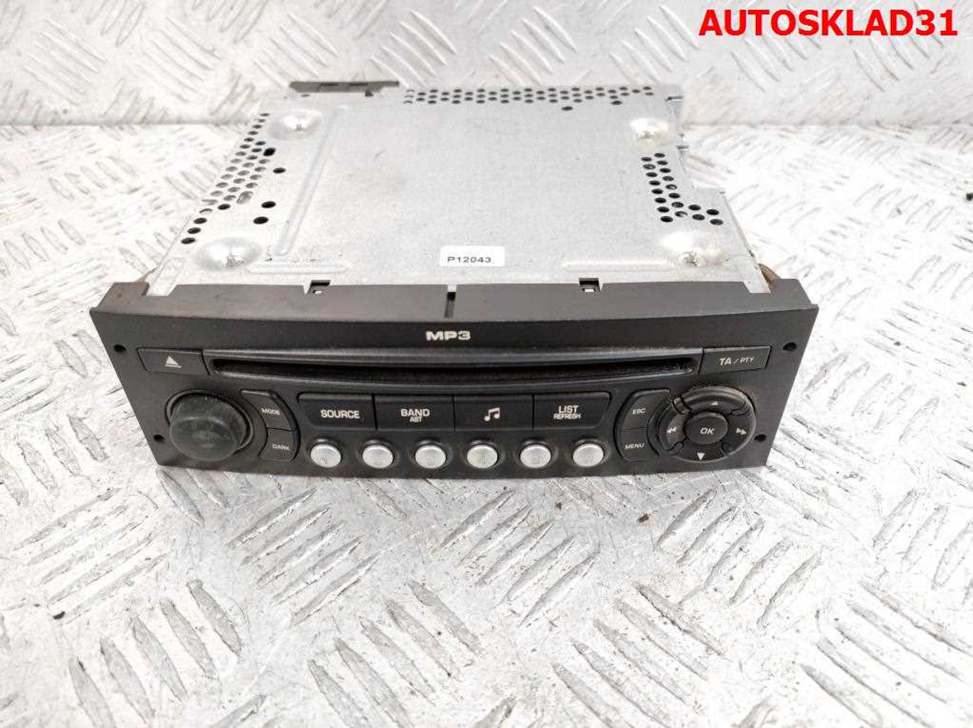 Магнитола Peugeot 207 96662669XT, 1000 рублей, Дубовое