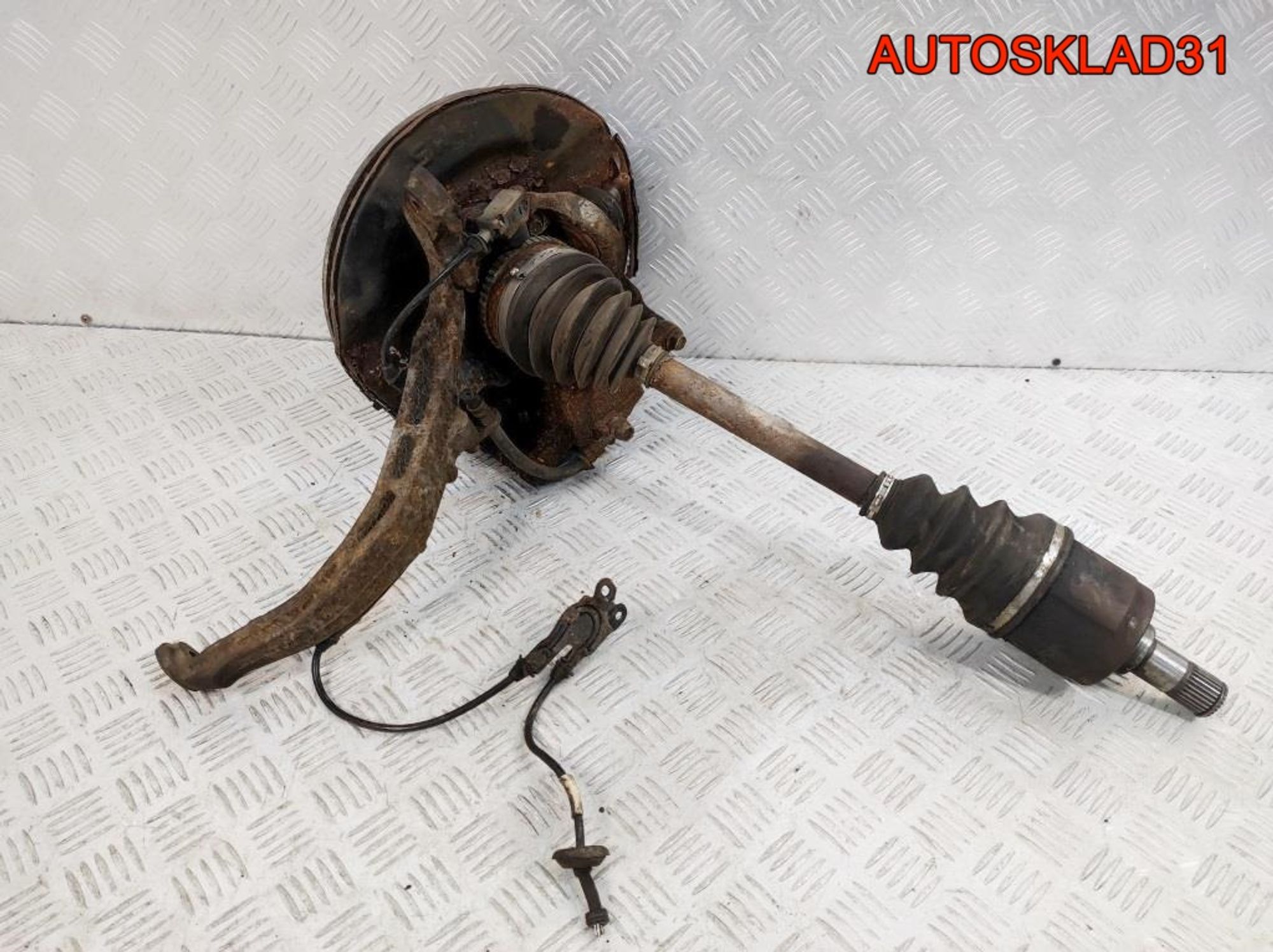 Кулак передний правый в сборе Honda Shuttle 2.3  F23A7, 7000 рублей, Дубовое