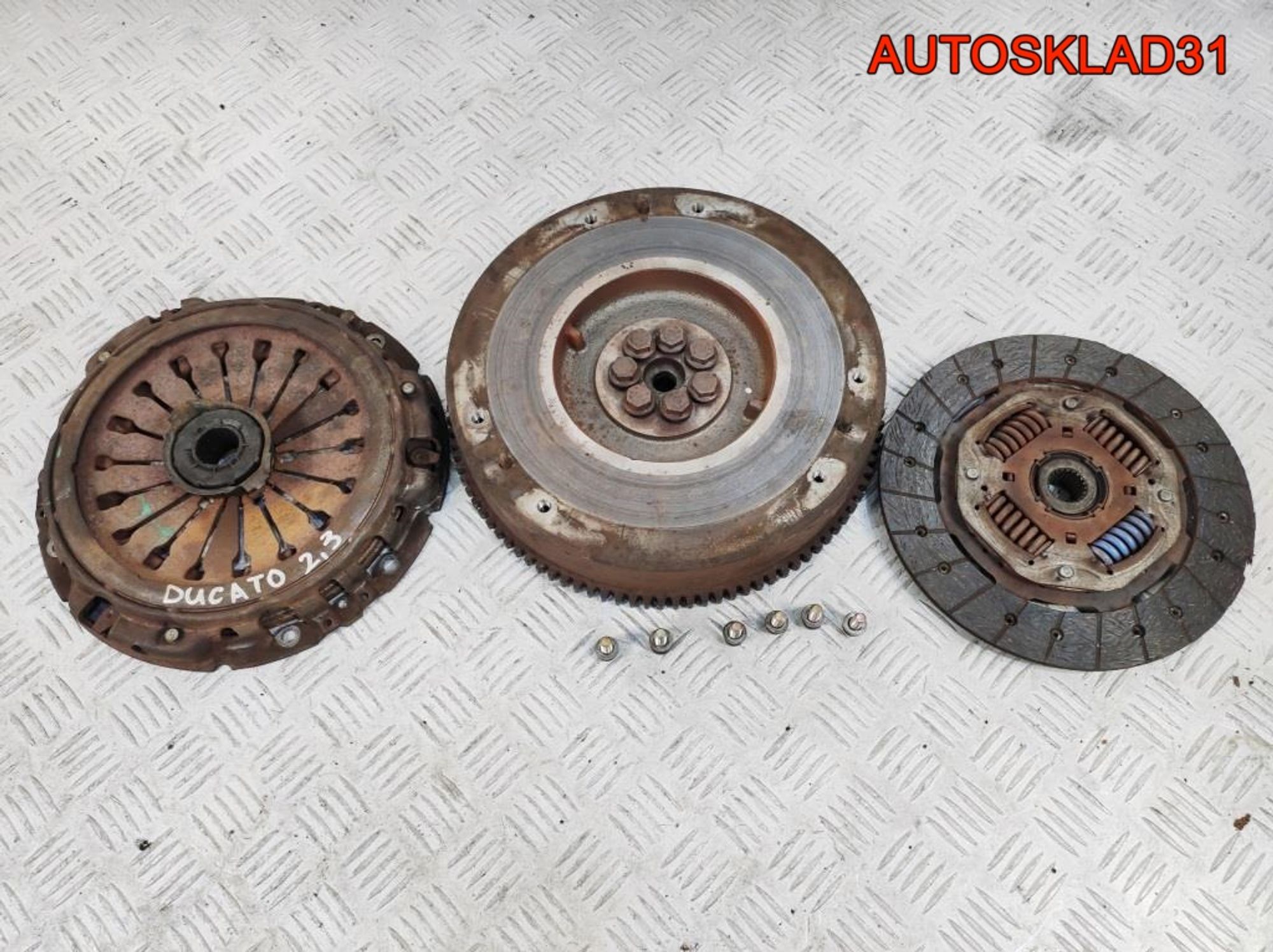 Комплект сцепления Fiat Ducato 2.3 JTD 500377484, 7300 рублей, Дубовое
