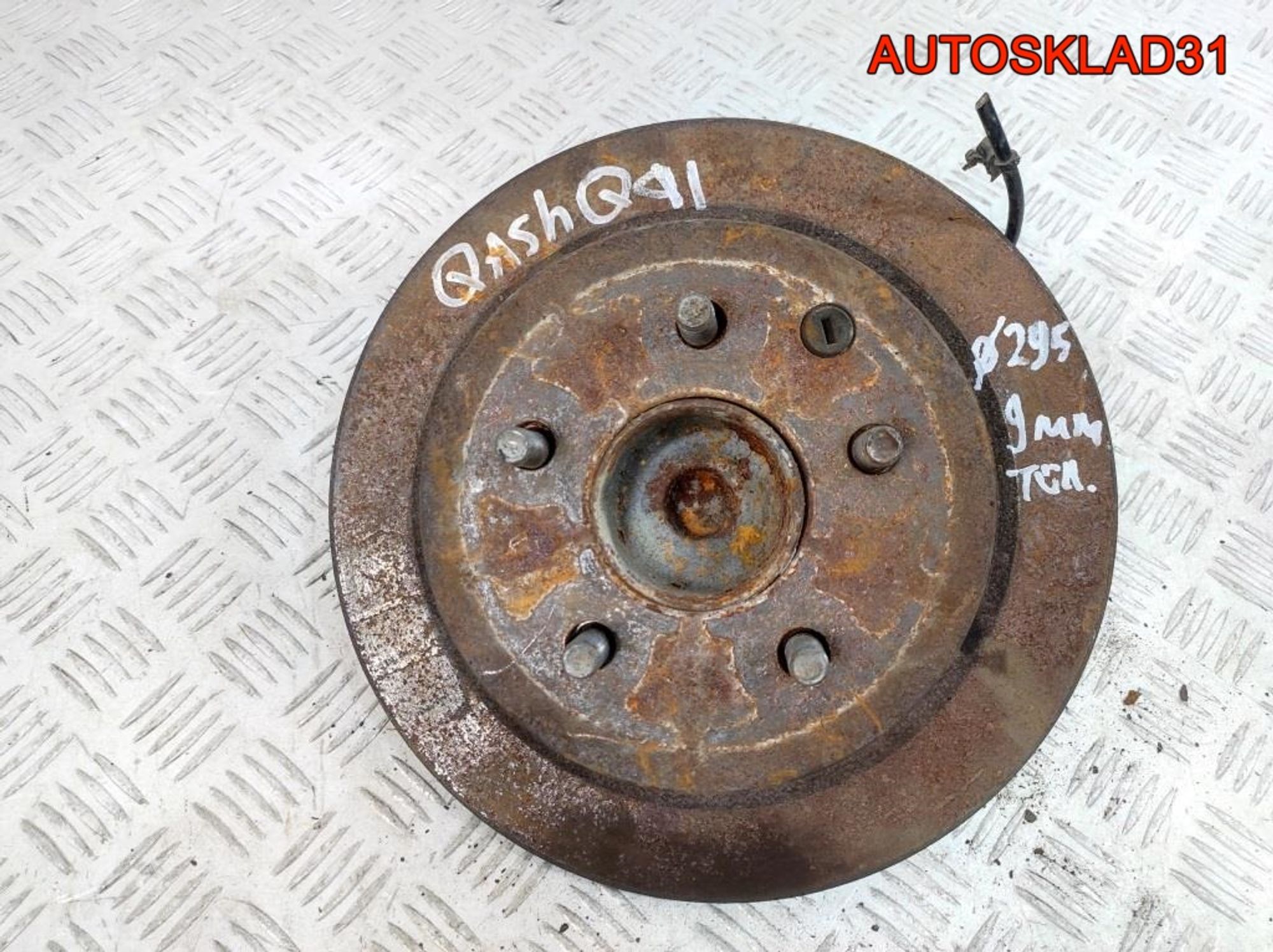 Ступица задняя правая Nissan Qashqai J10 43202JG000, 3000 рублей, Дубовое