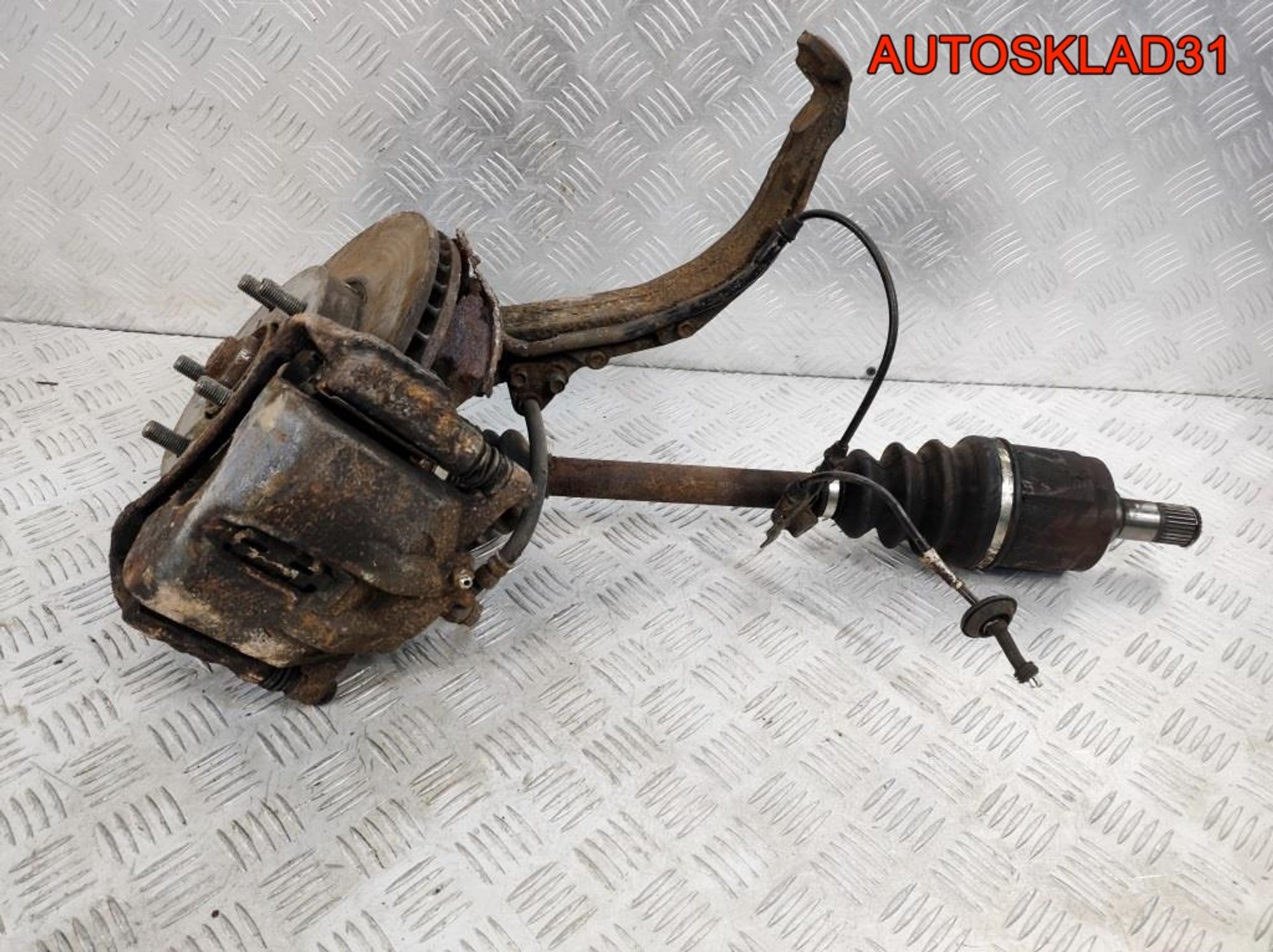 Кулак передний правый в сборе Honda Shuttle 2.3  F23A7, 7000 рублей, Дубовое